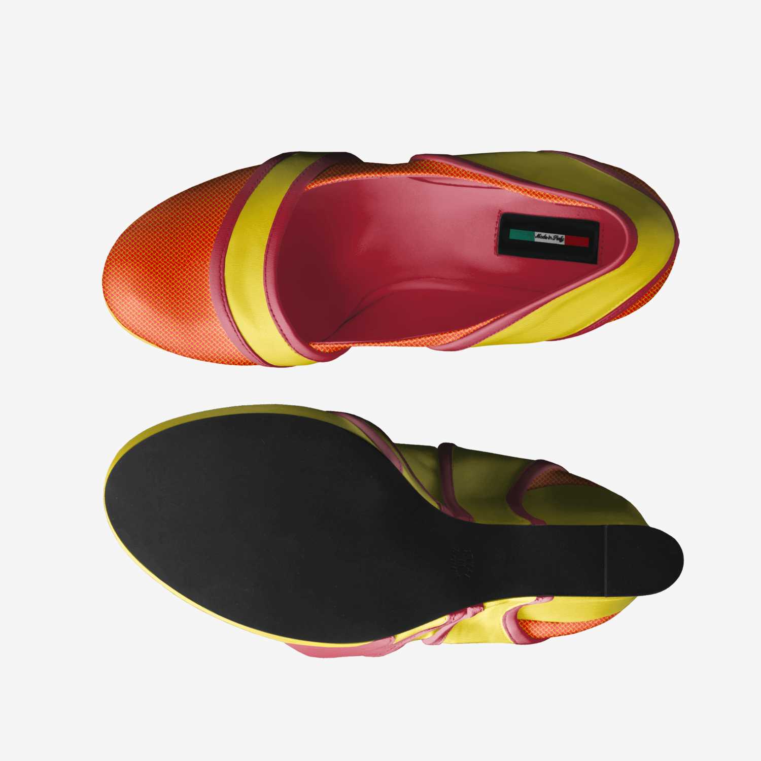 Orbital custom made classic skaters Orbital artisan made in Italy shoes by Blissfully Brand