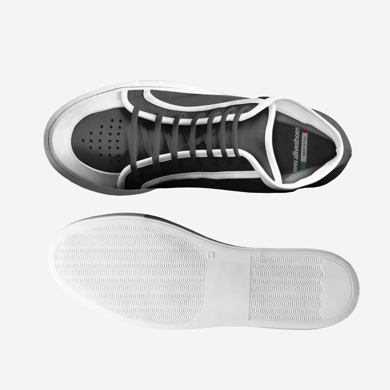 oreo 4s custom made classic skaters oreo 4s artisan made in Italy shoes by Mathayus Davis