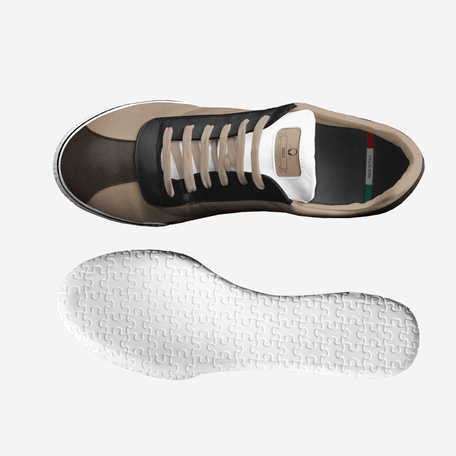 Oreo's artisan made in Italy shoes by Lamar Copeland