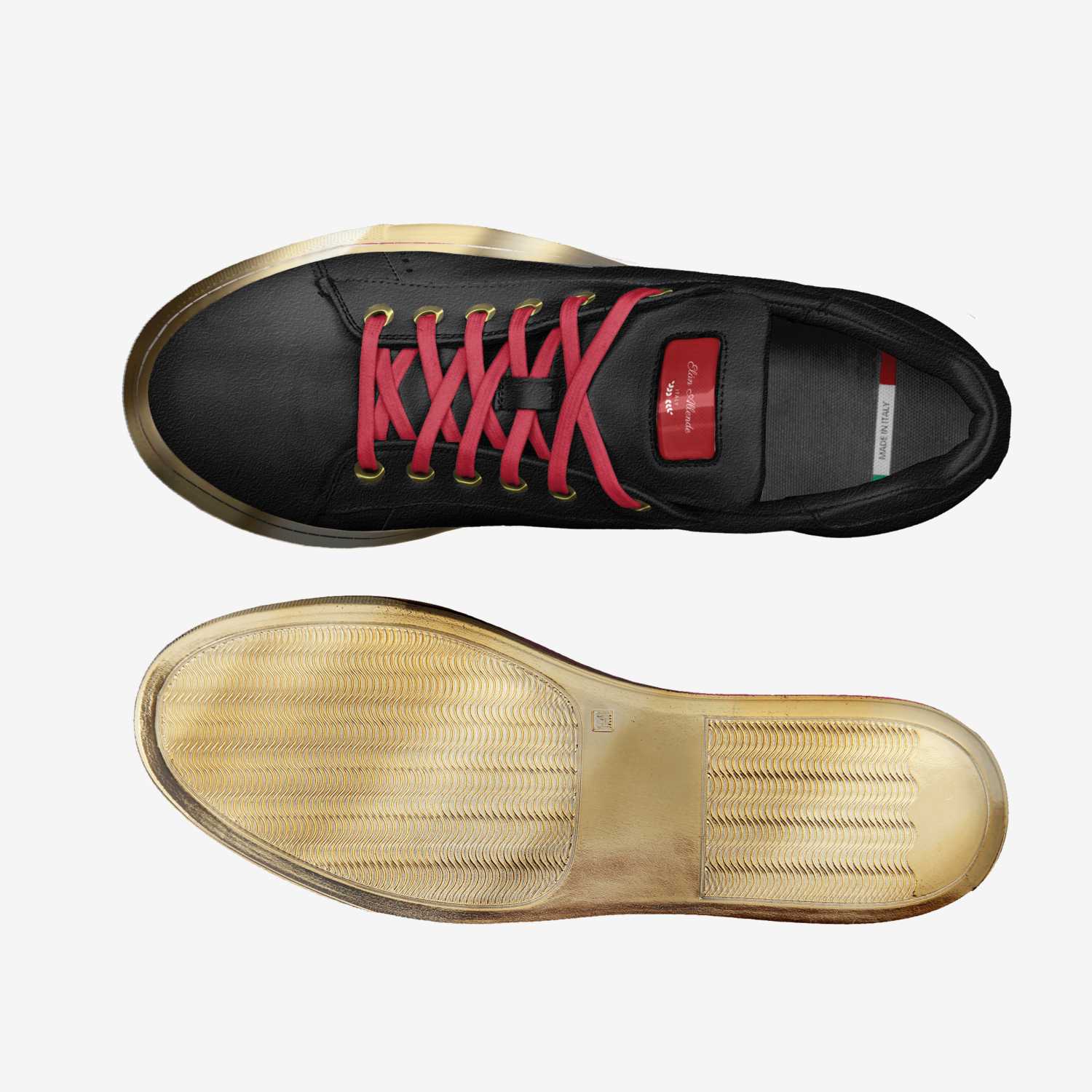 Oro custom made classic skaters Oro artisan made in Italy shoes by Elan Allende