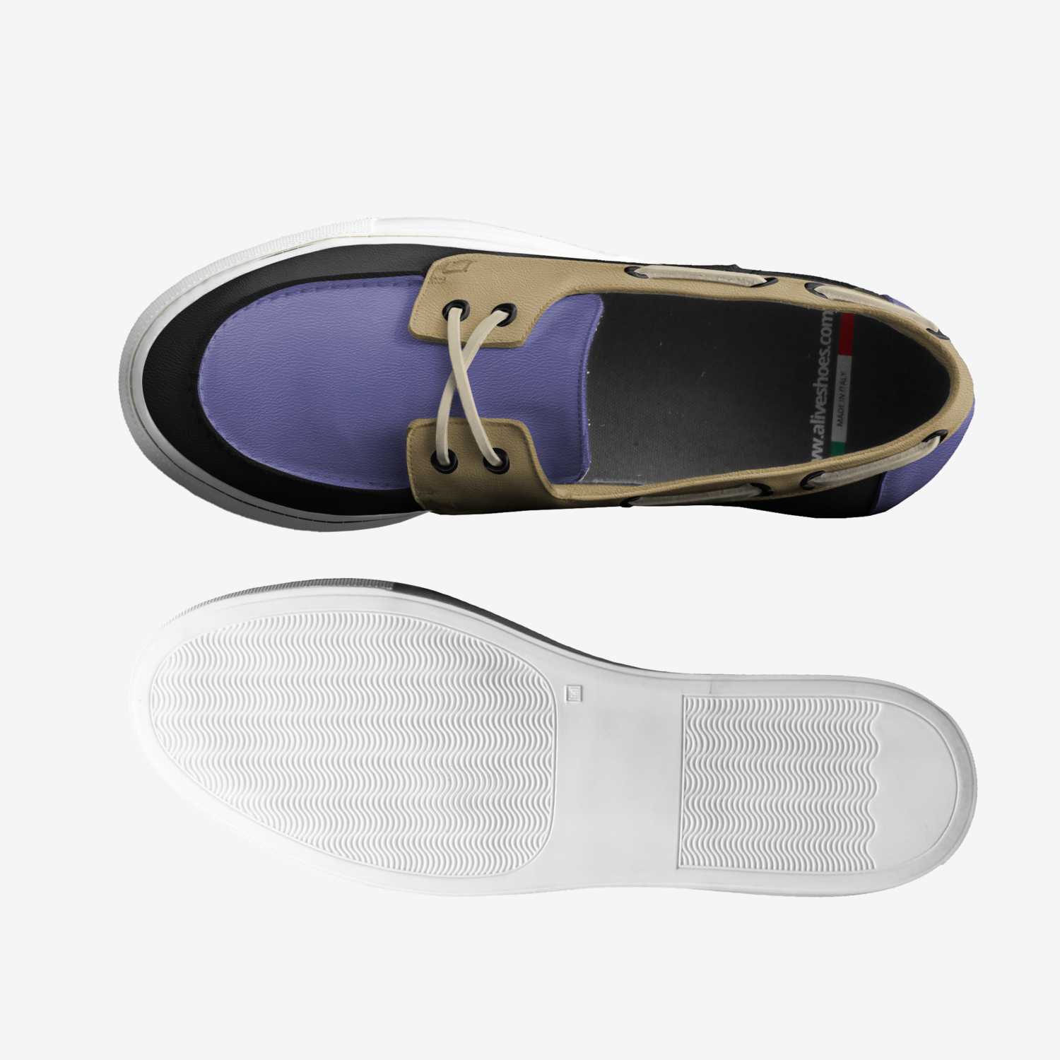 OvOs custom made classic skaters OvOs artisan made in Italy shoes by Raydaun Page