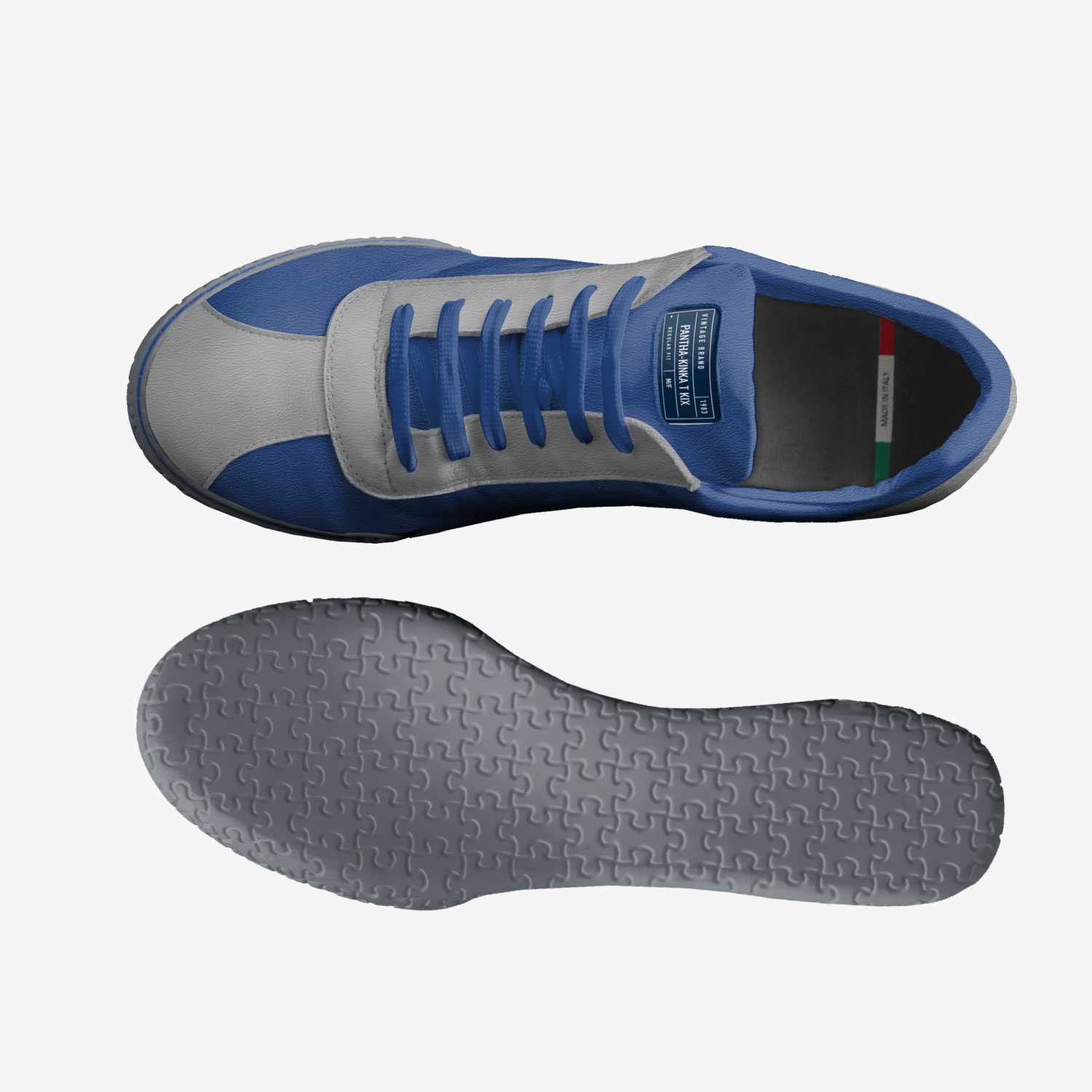 Pantha-Kinka T Kix custom made classic skaters Pantha-Kinka T Kix artisan made in Italy shoes by Kinka T Kix