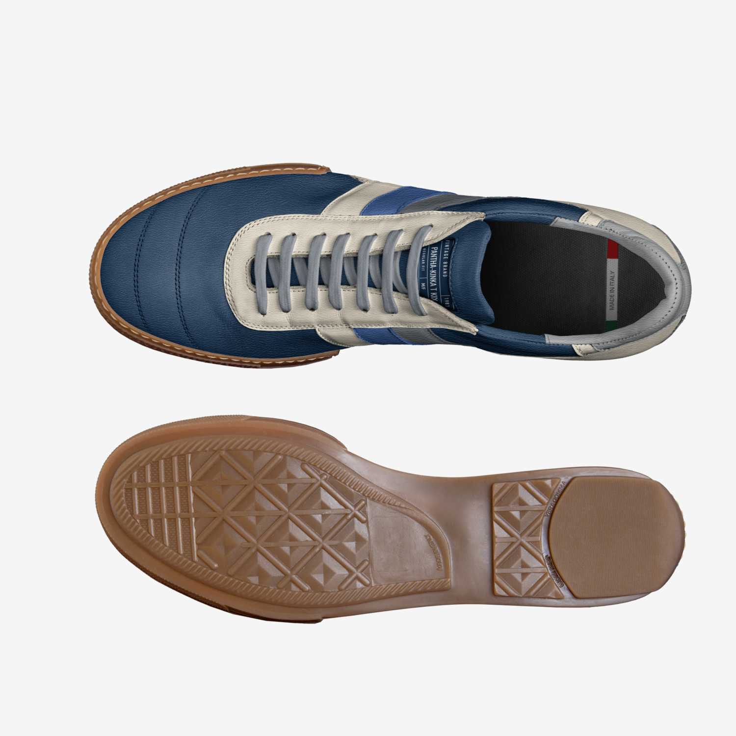 Pantha-Kinka T Kix custom made classic skaters Pantha-Kinka T Kix artisan made in Italy shoes by Kinka T Kix