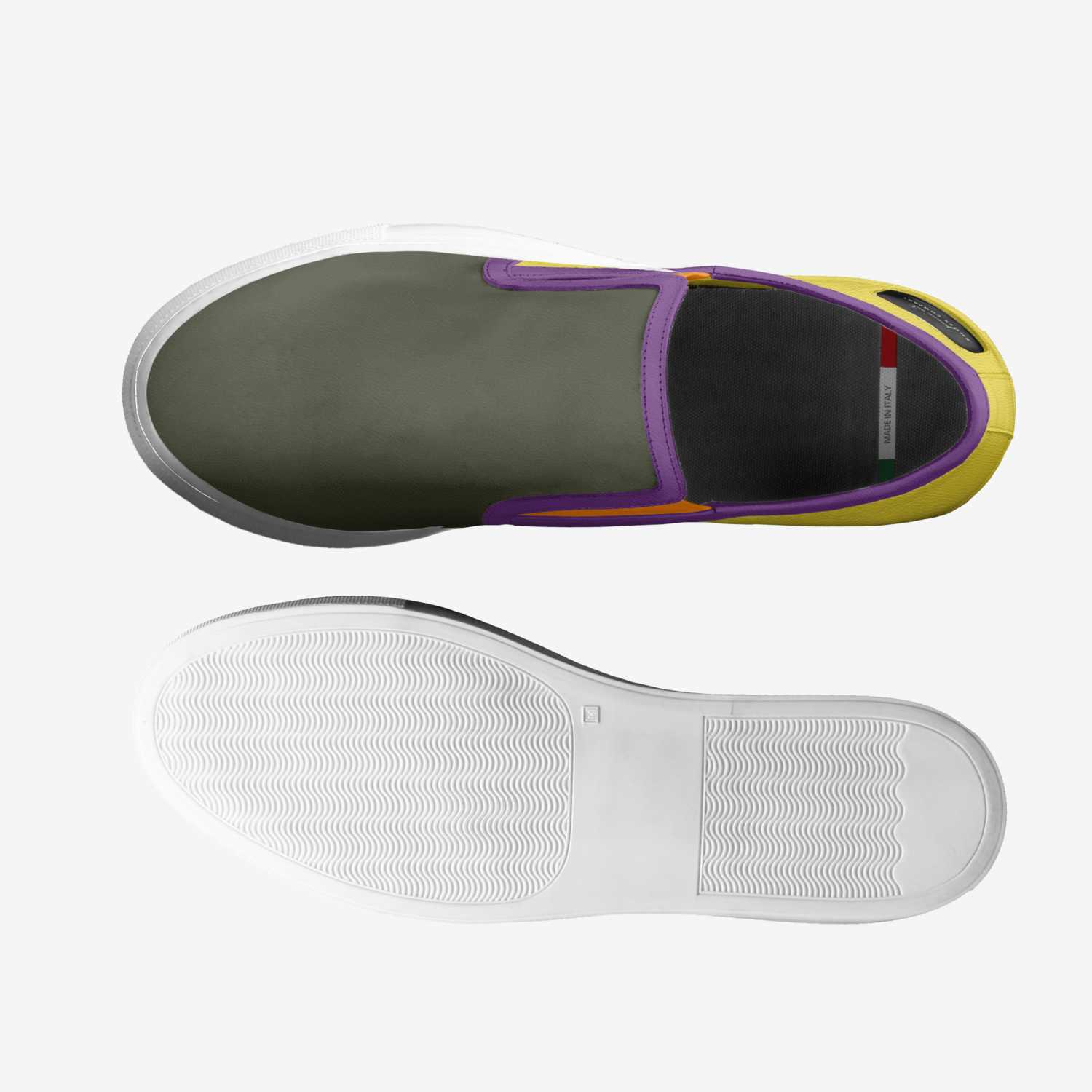 peace out custom made classic skaters peace out artisan made in Italy shoes by Teresa Monroe