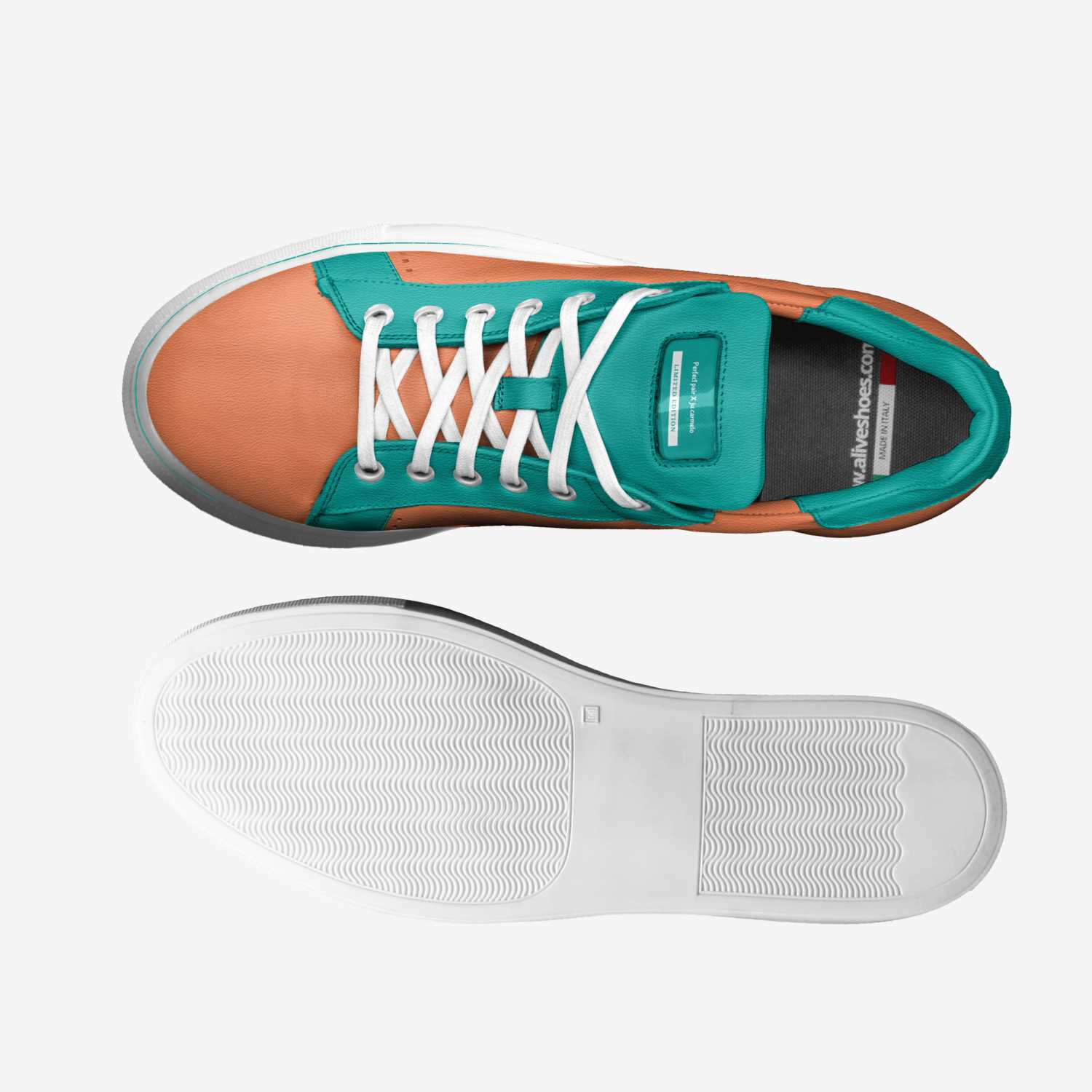 Perfect pair custom made classic skaters Perfect pair artisan made in Italy shoes by Ethnic Mood