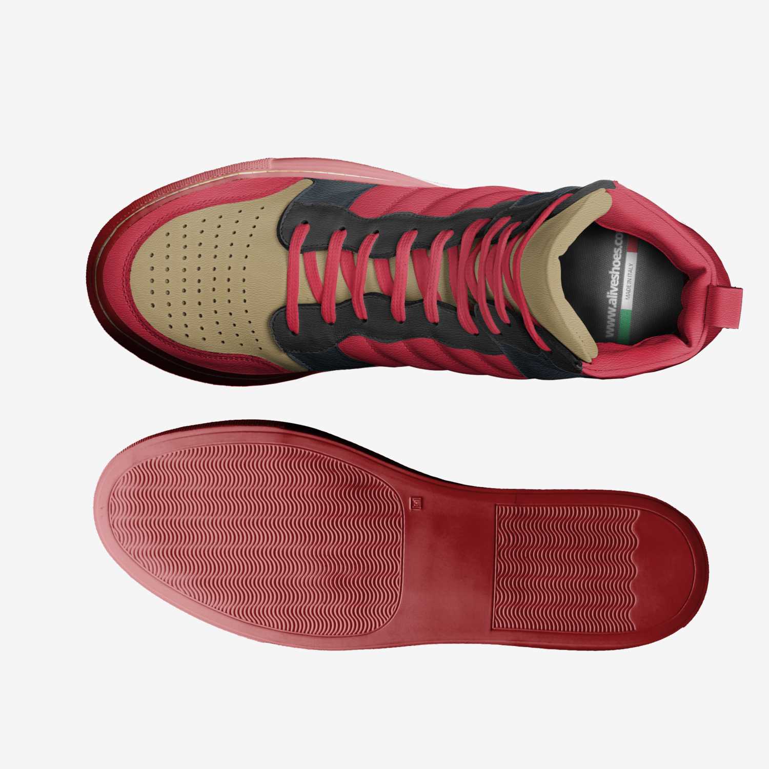 Poetry custom made classic skaters Poetry artisan made in Italy shoes by Shaquille Robinson