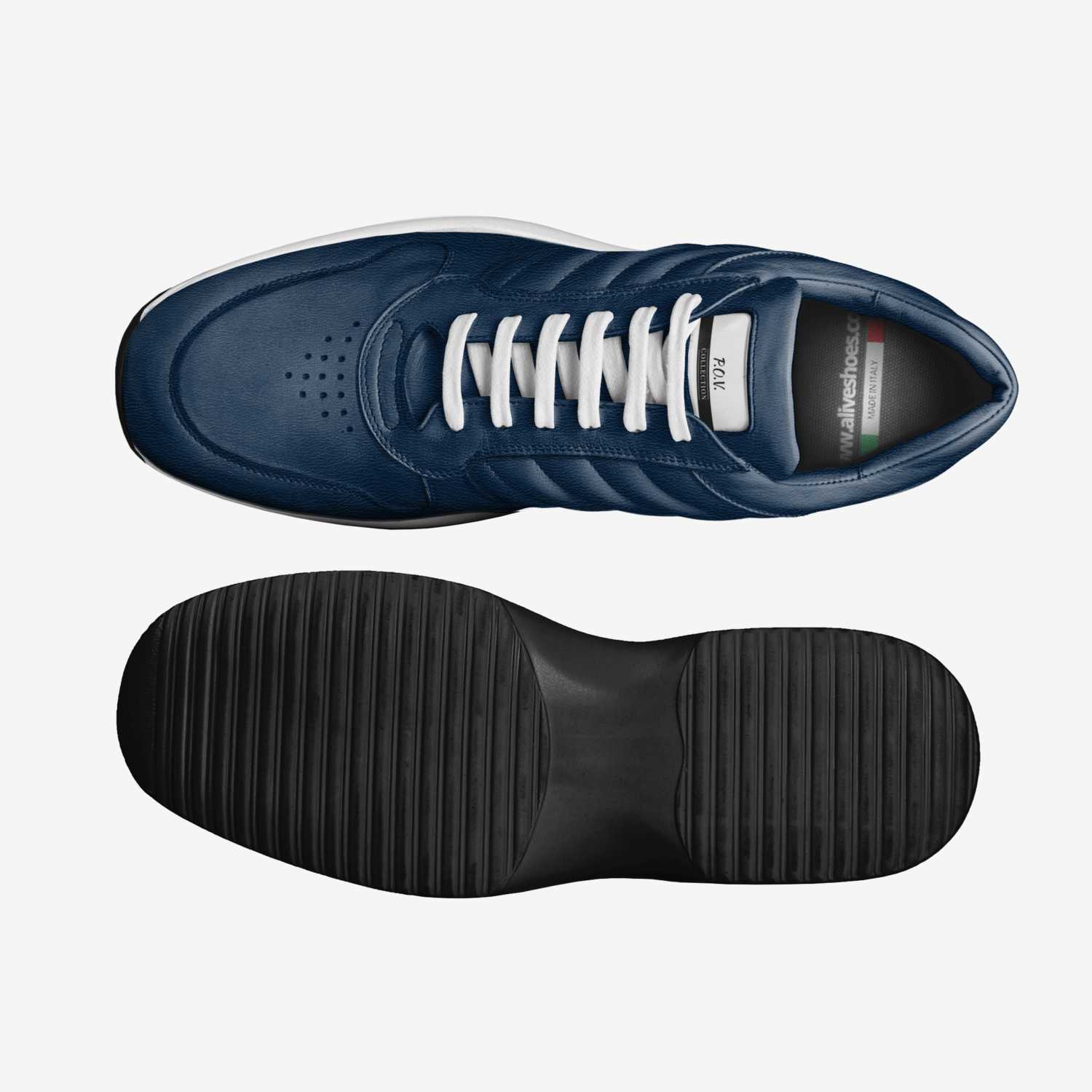 P.O.V. custom made classic skaters P.O.V. artisan made in Italy shoes by Sam Villa