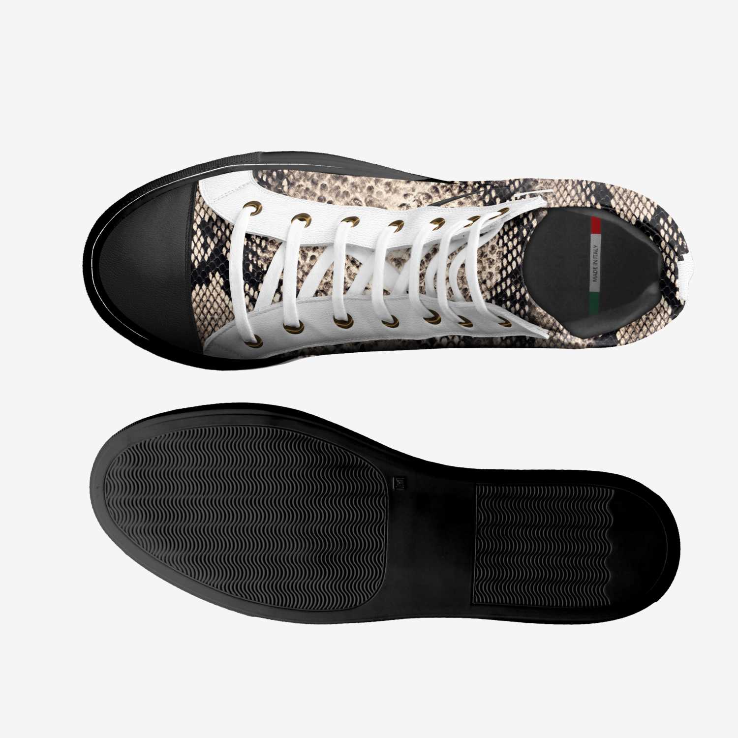 Python Blanc artisan made in Italy shoes by Lakendra Norman