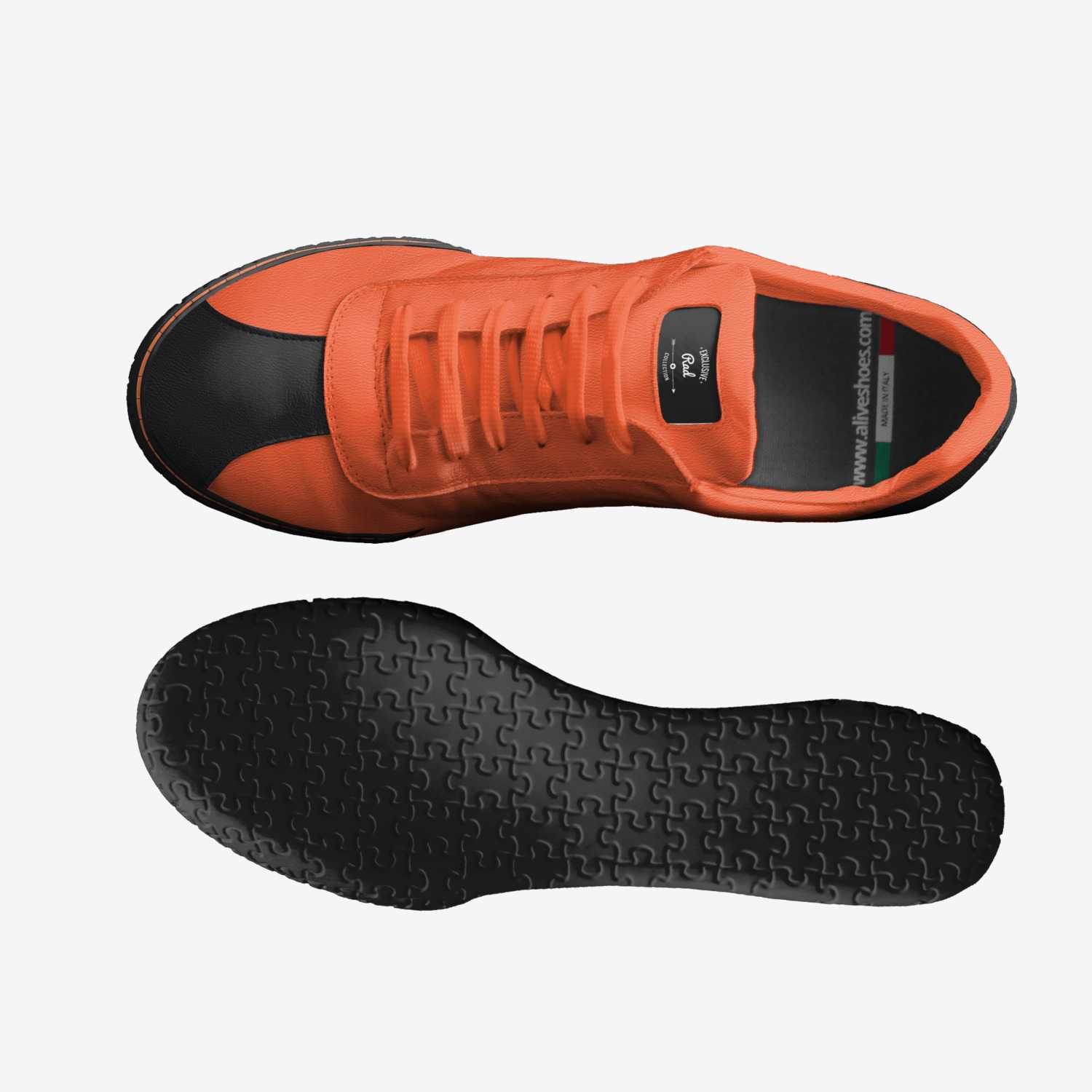 Rad custom made classic skaters Rad artisan made in Italy shoes by Devonte Smith