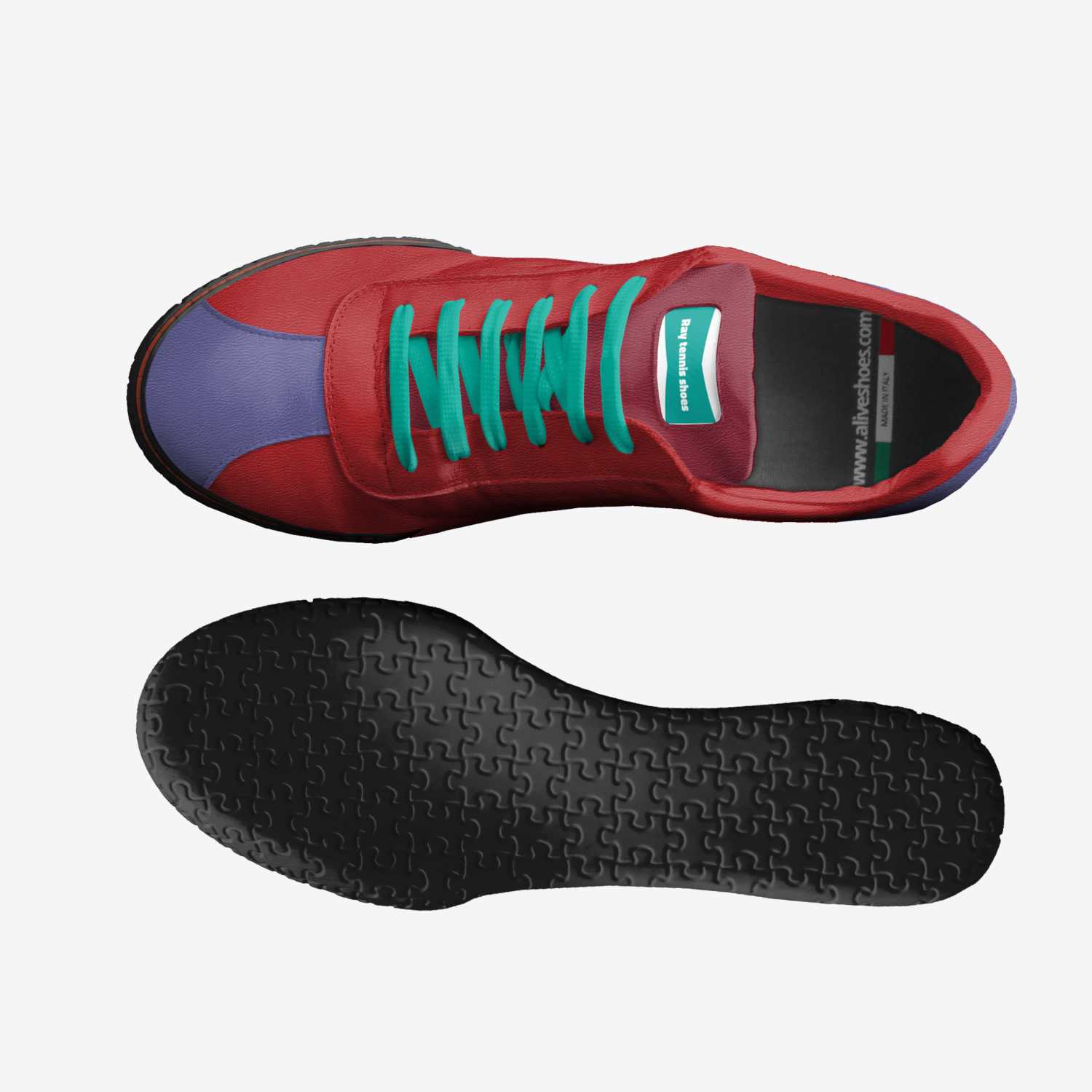 Ray tennis shoes custom made classic skaters Ray tennis shoes artisan made in Italy shoes by Aidan