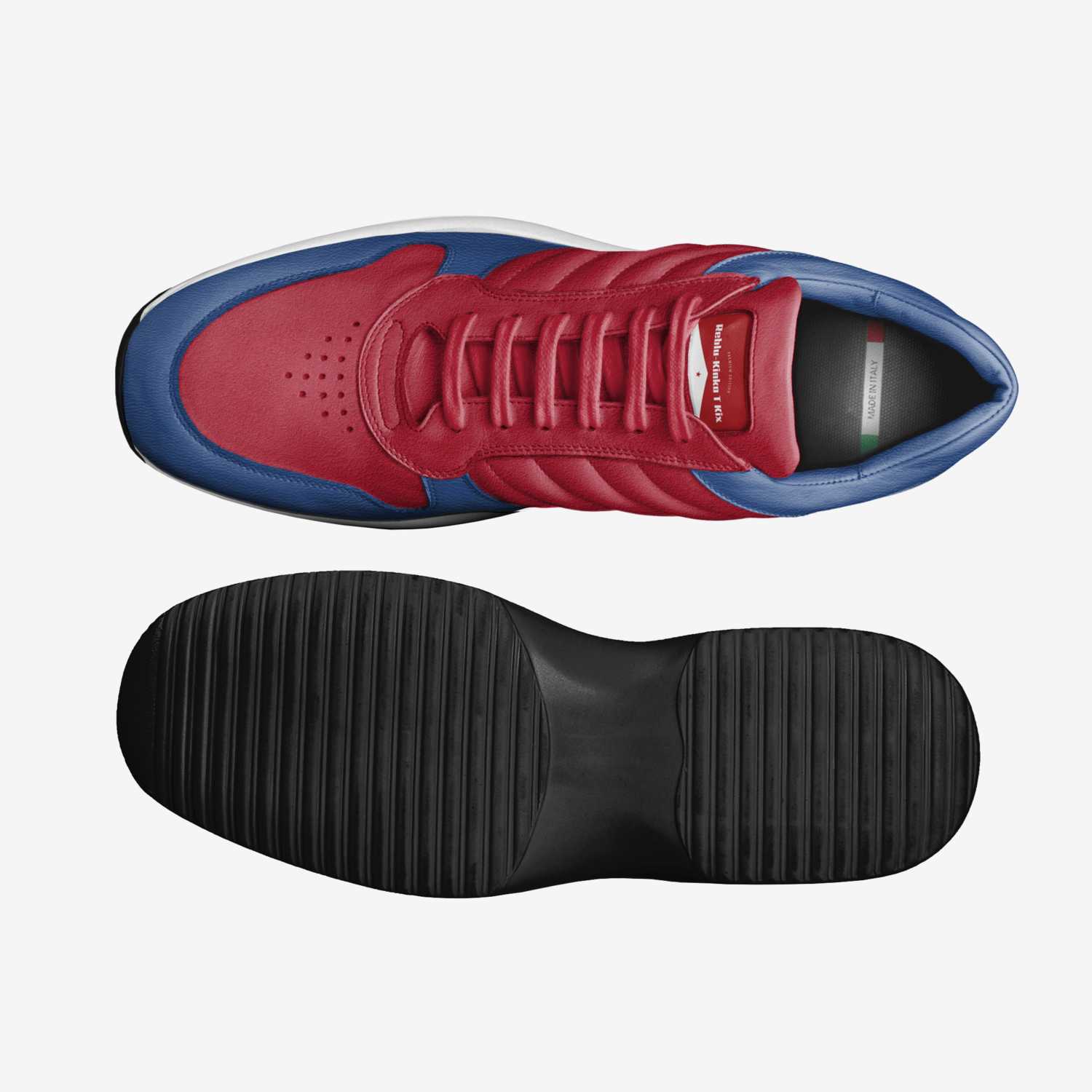 Reblu-Kinka T Kix custom made classic skaters Reblu-Kinka T Kix artisan made in Italy shoes by Kinka T Kix