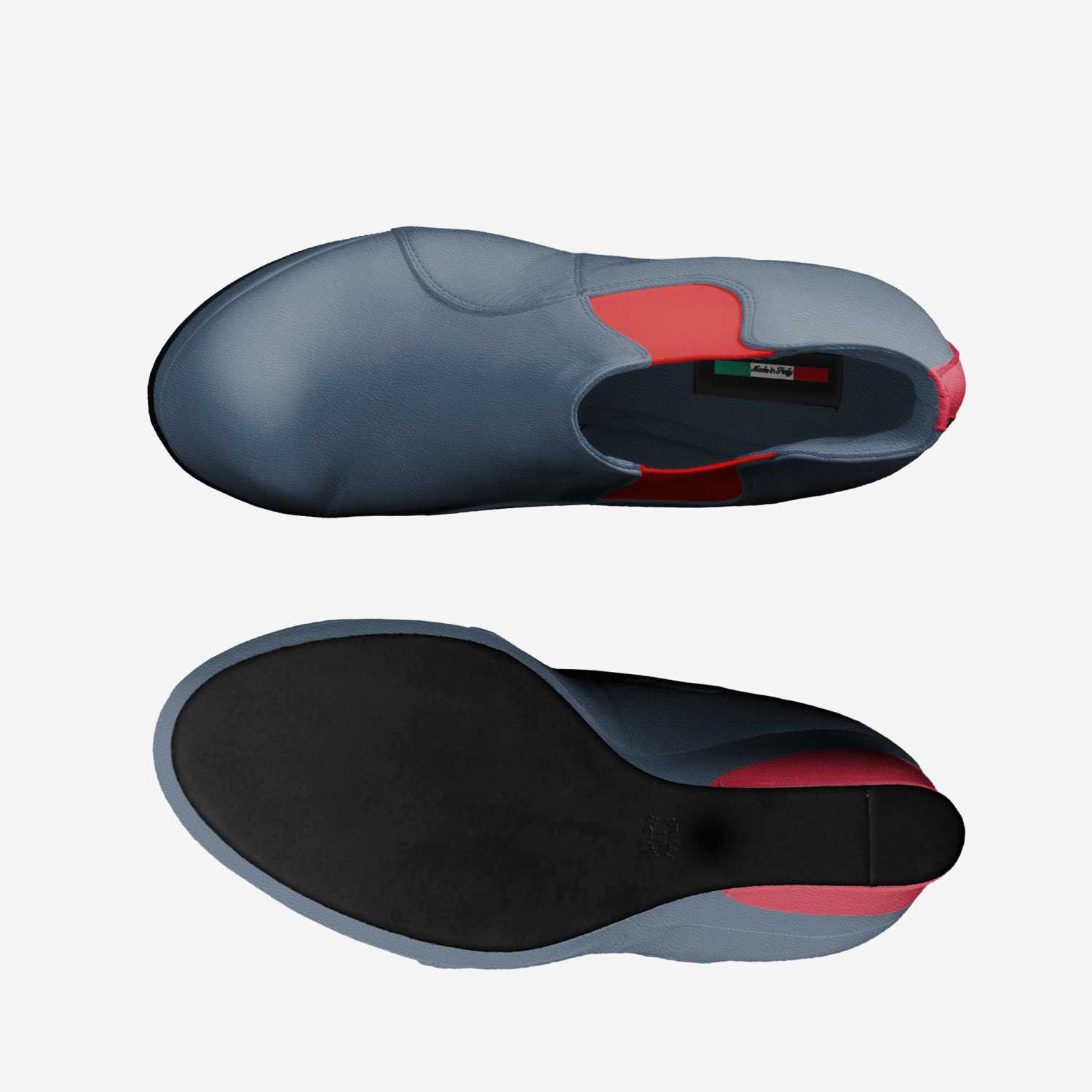 Reblu-Kinka T Kix custom made classic skaters Reblu-Kinka T Kix artisan made in Italy shoes by Kinka T Kix