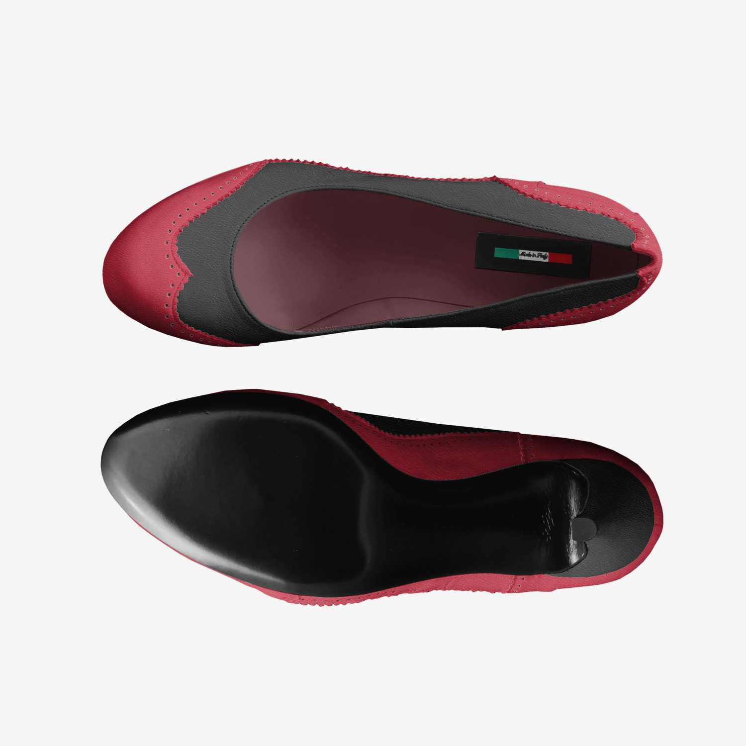 Red Hottt! custom made classic skaters Red Hottt! artisan made in Italy shoes by Yonni Obasan