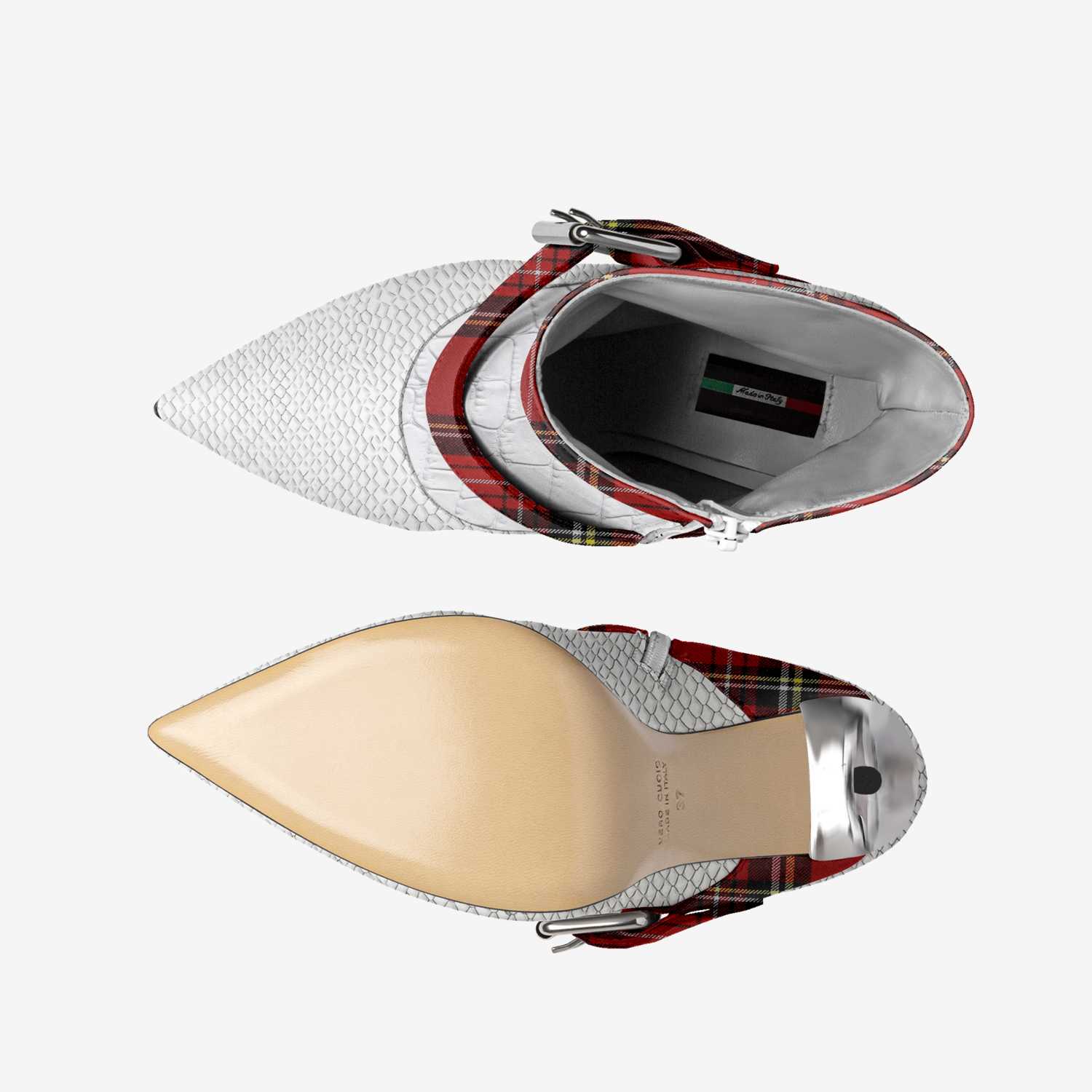 Red_Rose_Beauty artisan made in Italy shoes by Desiree Sims