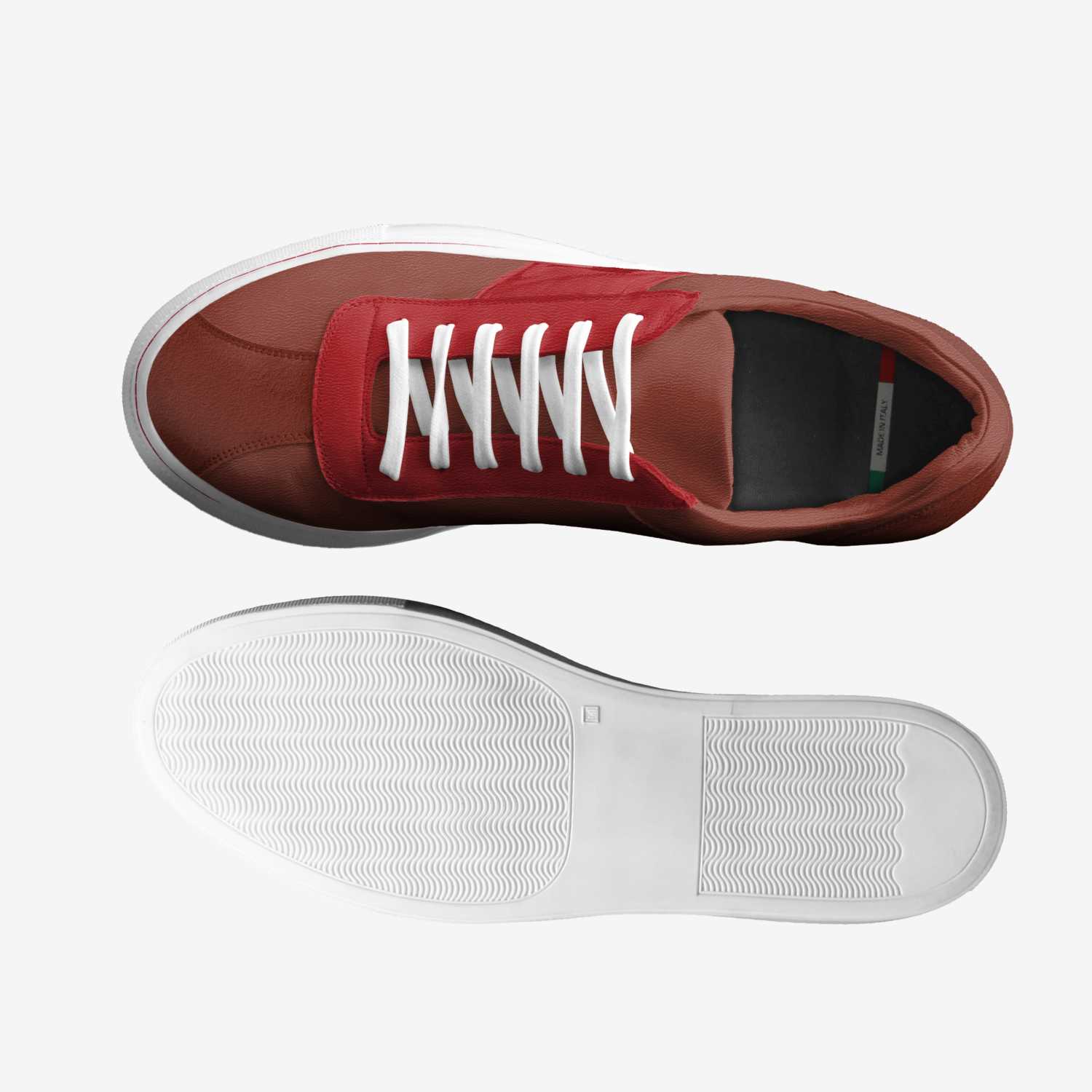 Red Targa artisan made in Italy shoes by Being Great Every Day