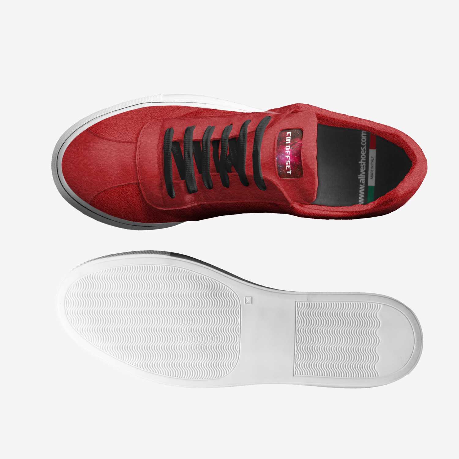 Offset custom made classic skaters Offset artisan made in Italy shoes by Christian Munoz-gonzalez