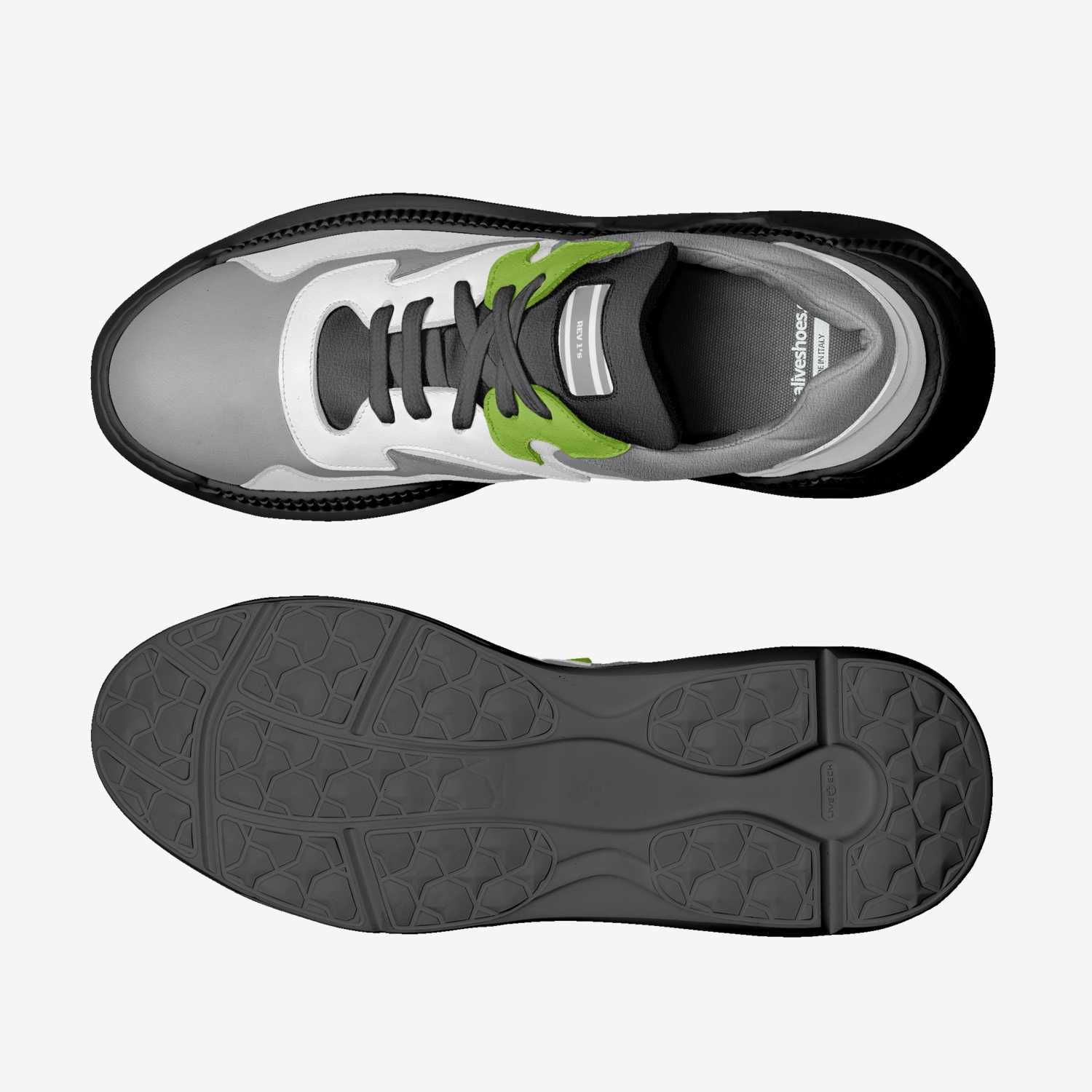 REV 1's custom made classic skaters REV 1's artisan made in Italy shoes by Frederick A. Landy