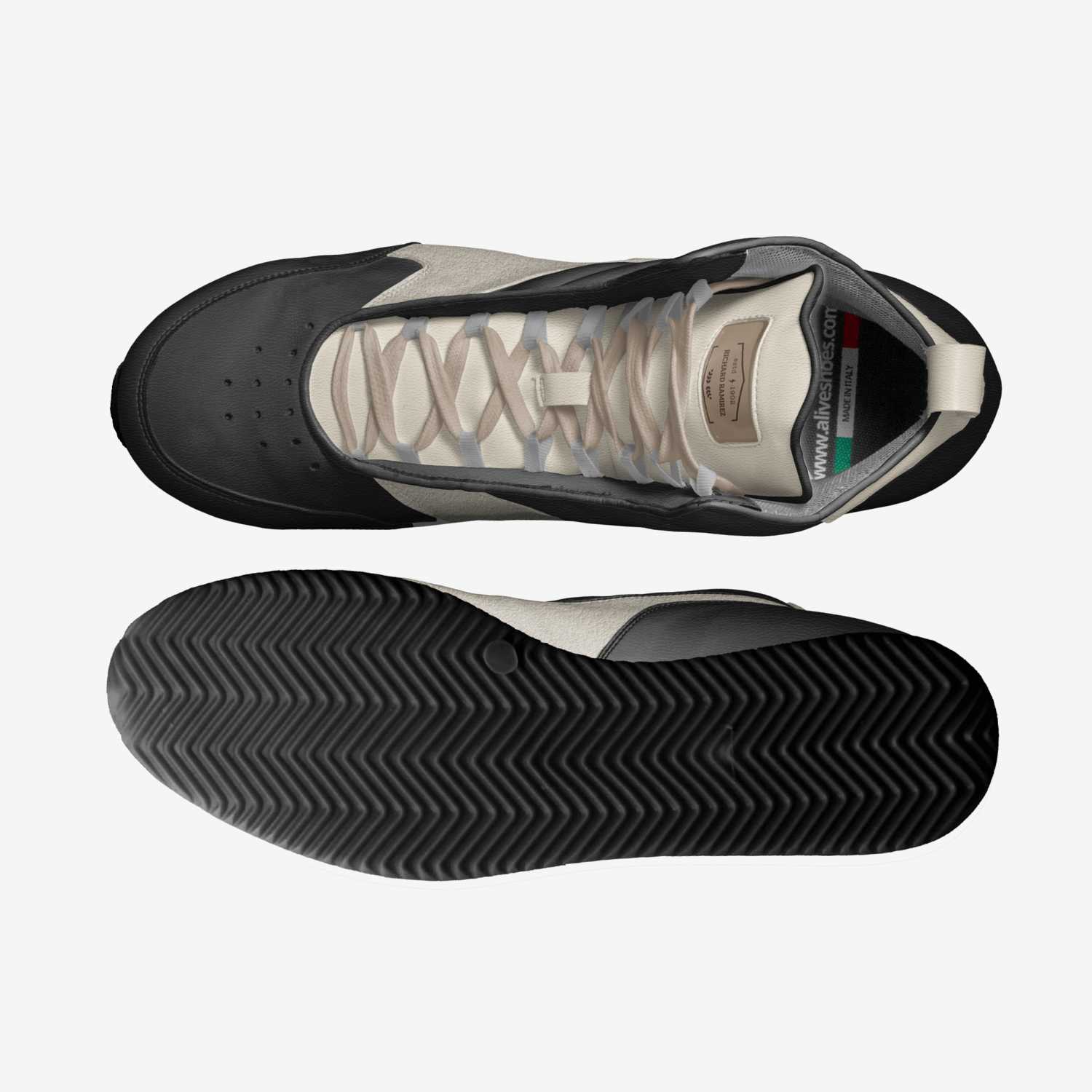 Richard Ramirez custom made classic skaters Richard Ramirez artisan made in Italy shoes by Delvaughn Terry