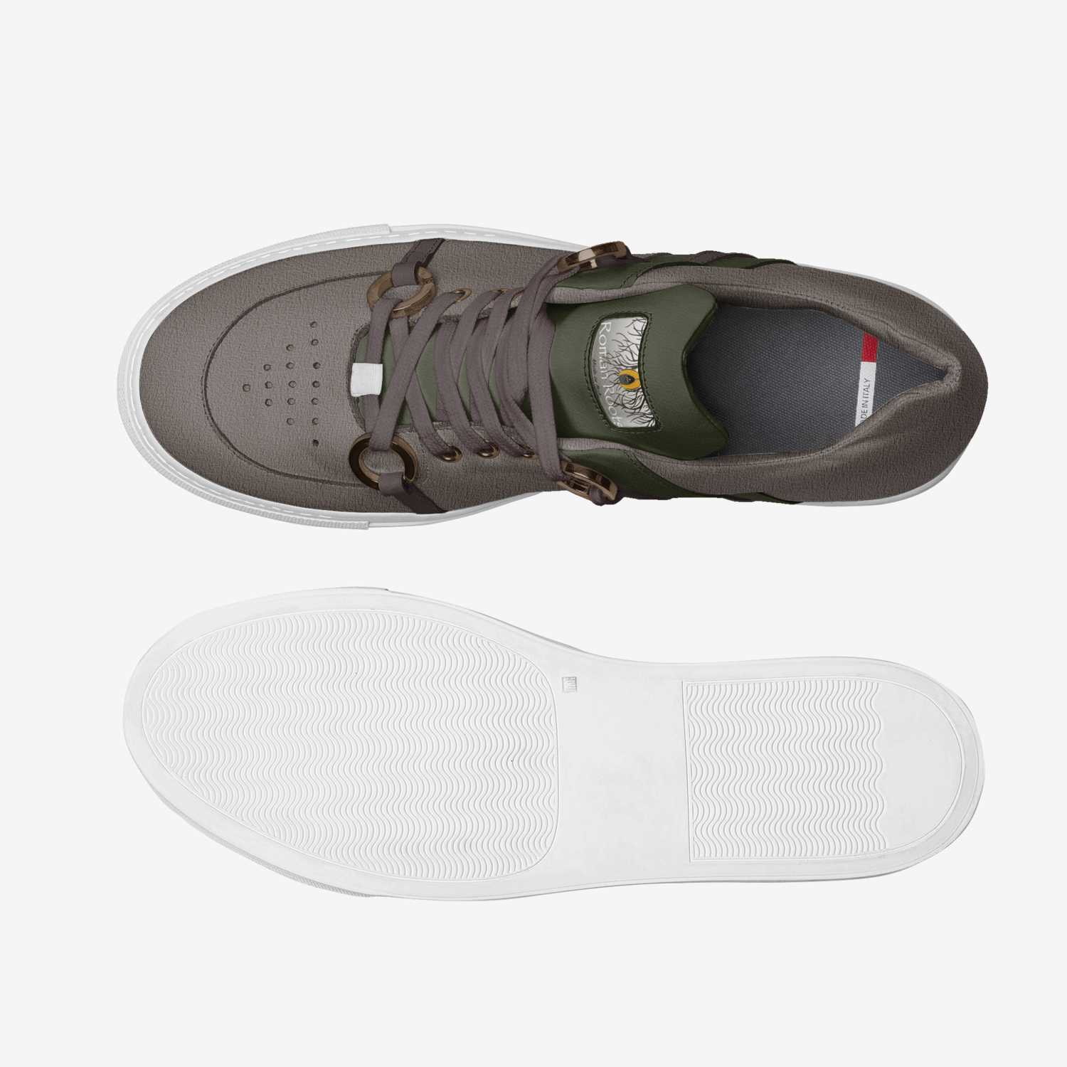 Roman Roots custom made classic skaters Roman Roots artisan made in Italy shoes by Kalito Ayala