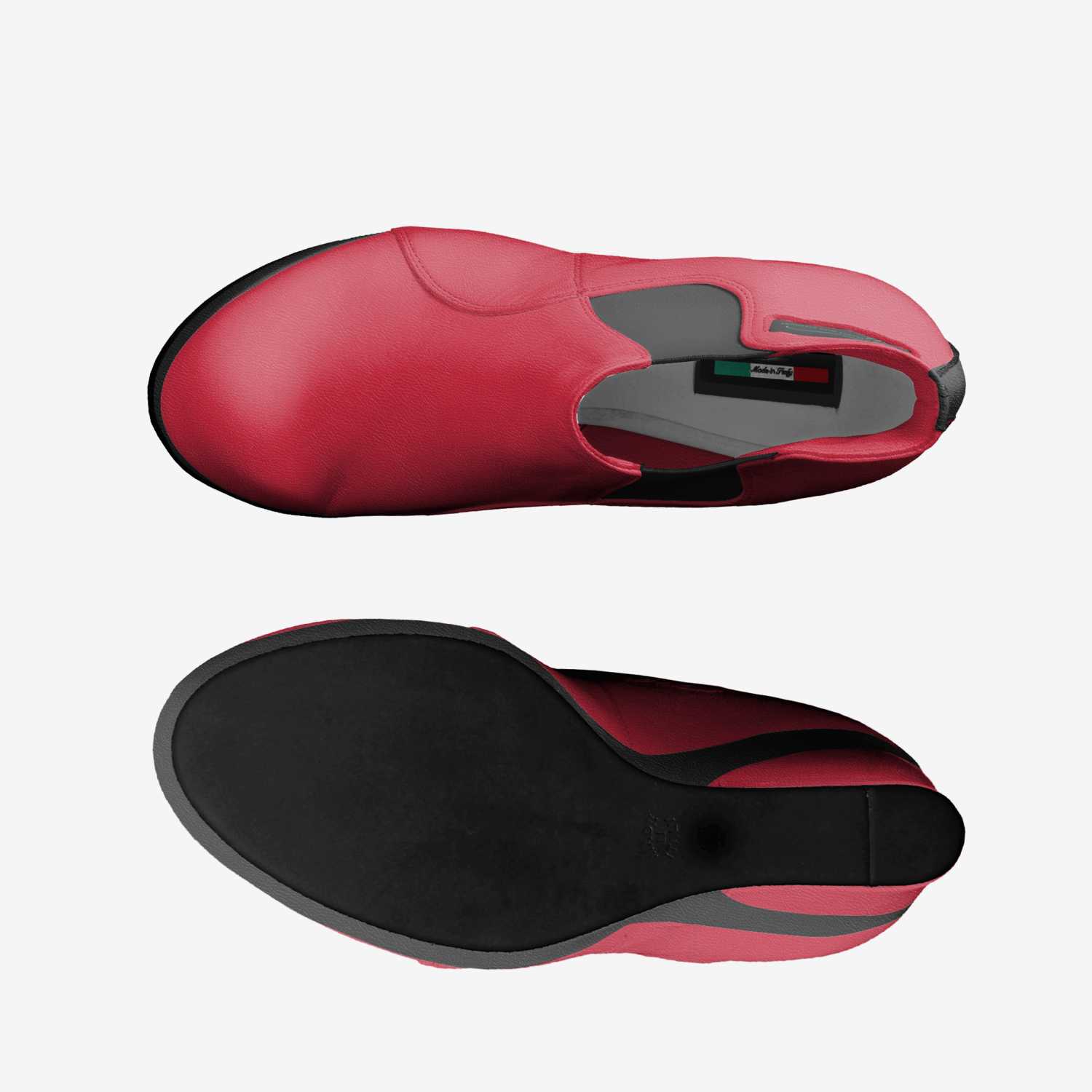 Rose I custom made classic skaters Rose I artisan made in Italy shoes by Stephoñe Braswell