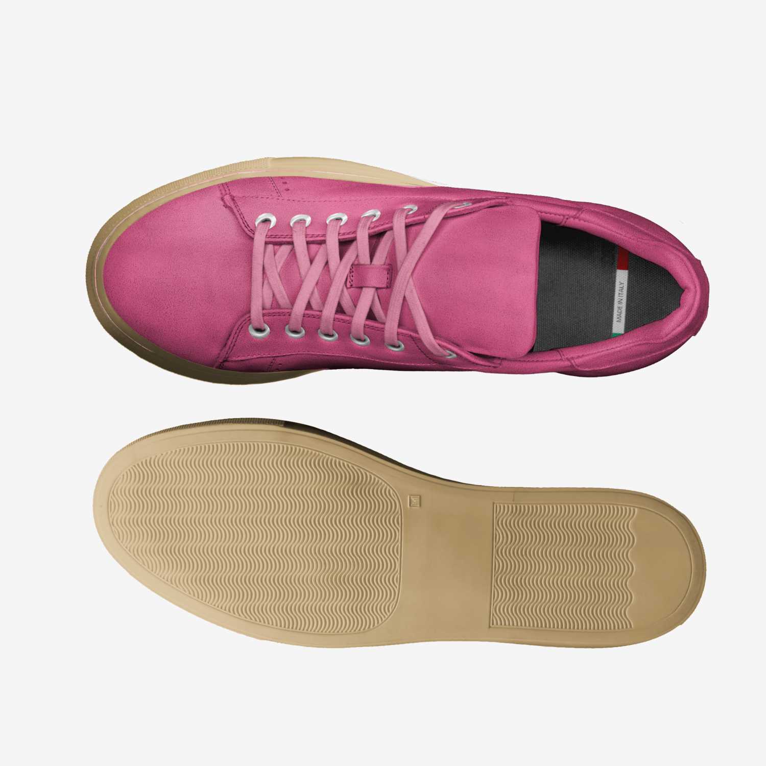 Rose Luxe custom made classic skaters Rose Luxe artisan made in Italy shoes by Albert Ray Collection