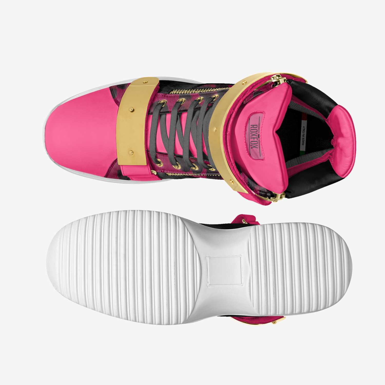 ROXFOX custom made classic skaters ROXFOX artisan made in Italy shoes by Dione Childress