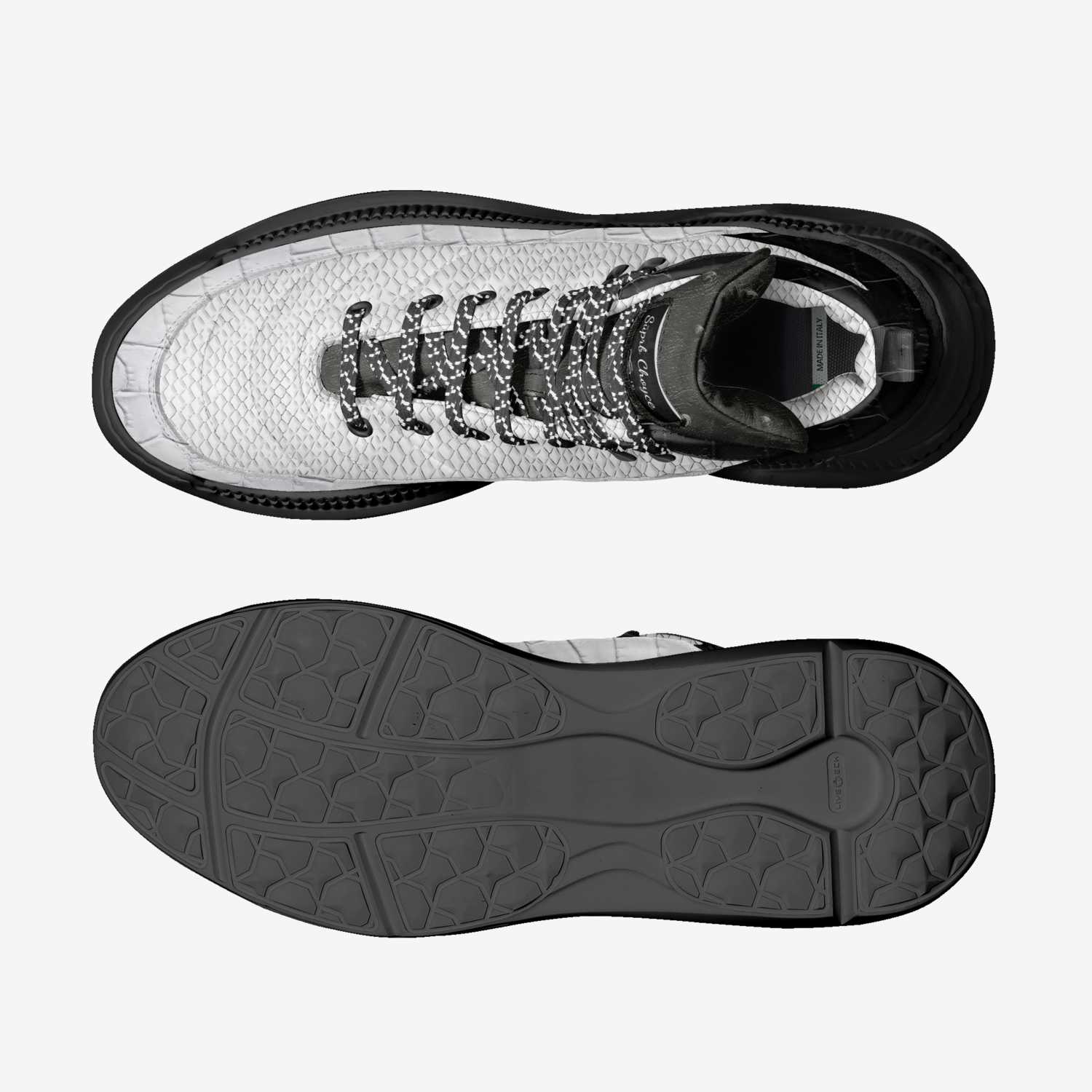 Sūprb Choyce custom made classic skaters Sūprb Choyce artisan made in Italy shoes by Omari Choyce