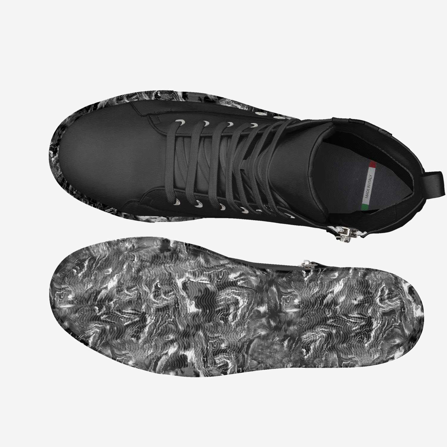 S40s Midnight custom made classic skaters S40s Midnight artisan made in Italy shoes by Mason Hill