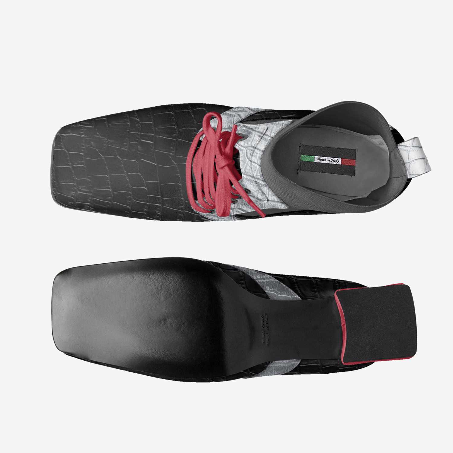 Samurai custom made classic skaters Samurai artisan made in Italy shoes by Risa Tsuki