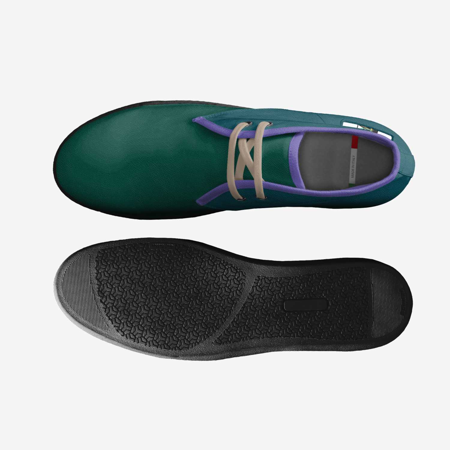 Santa Ba-Row B12 custom made classic skaters Santa Ba-Row B12 artisan made in Italy shoes by Chinara London
