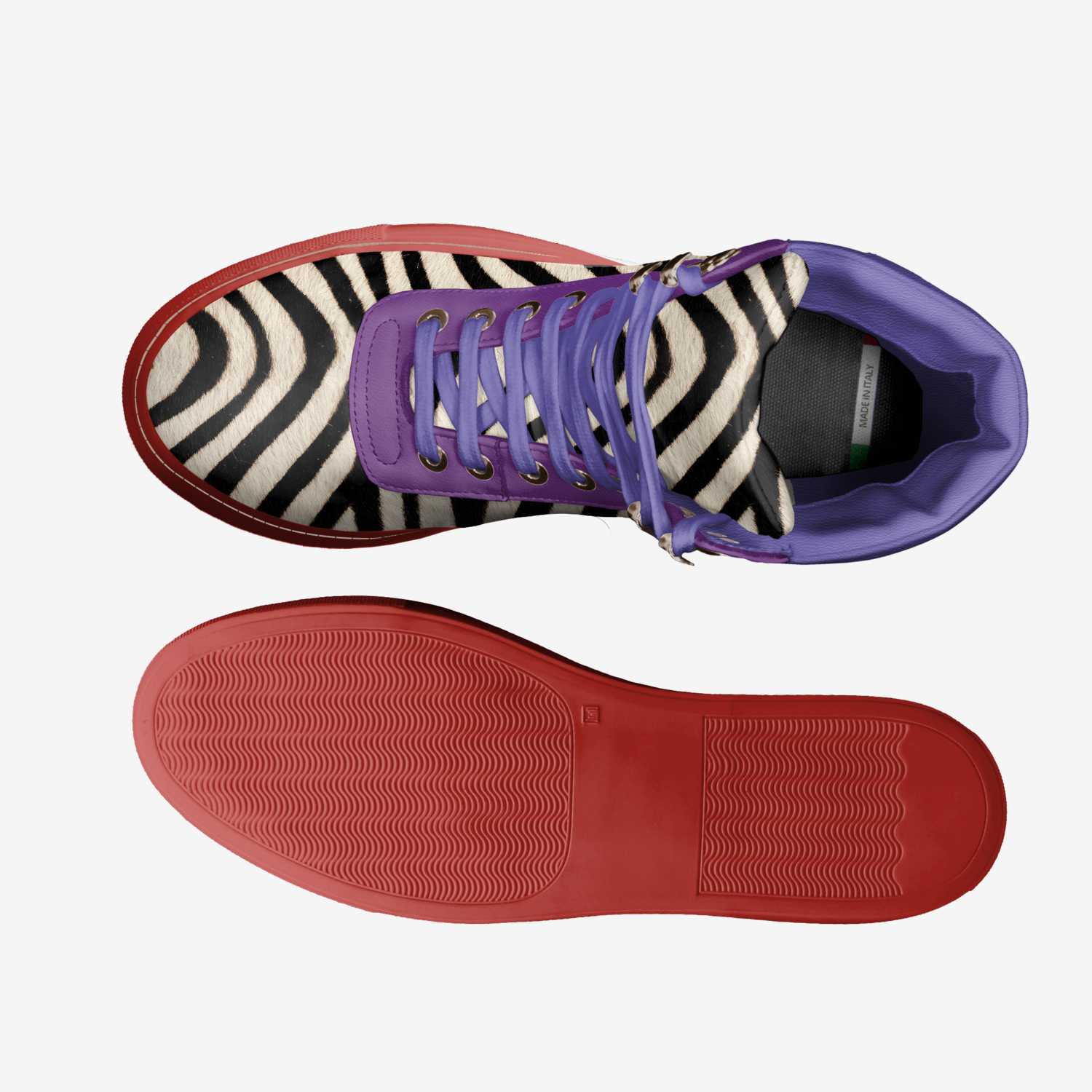 Santa Ba-Row's A9 custom made classic skaters Santa Ba-Row's A9 artisan made in Italy shoes by Chinara London