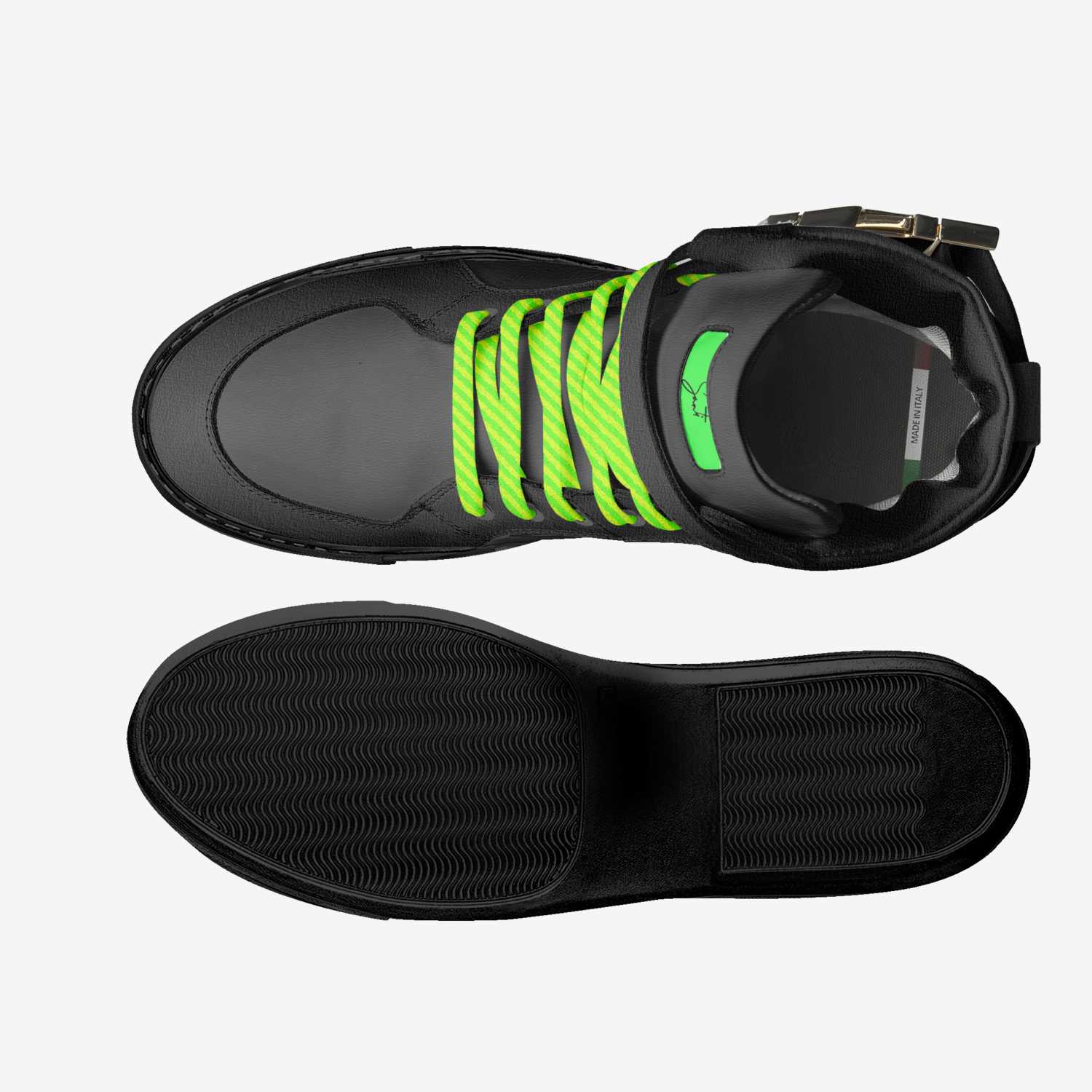 Santi Highs custom made classic skaters Santi Highs artisan made in Italy shoes by Jason Super Star