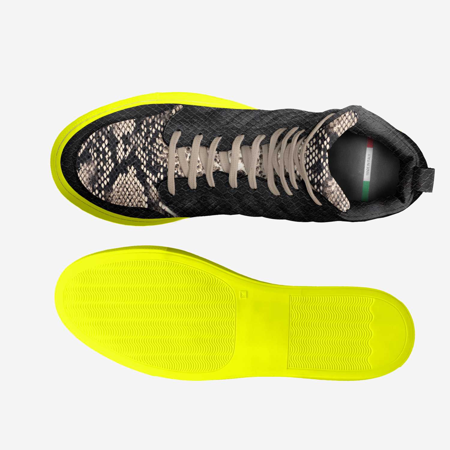 Sarah Merhi custom made classic skaters Sarah Merhi artisan made in Italy shoes by Sarah Merhi