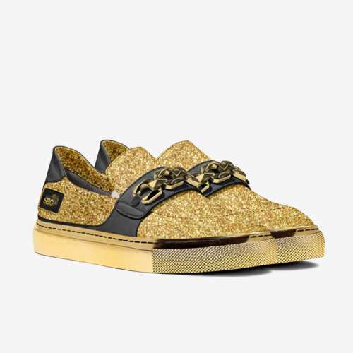 SBG Royal One — Classic Metal Slip-On Sneaker