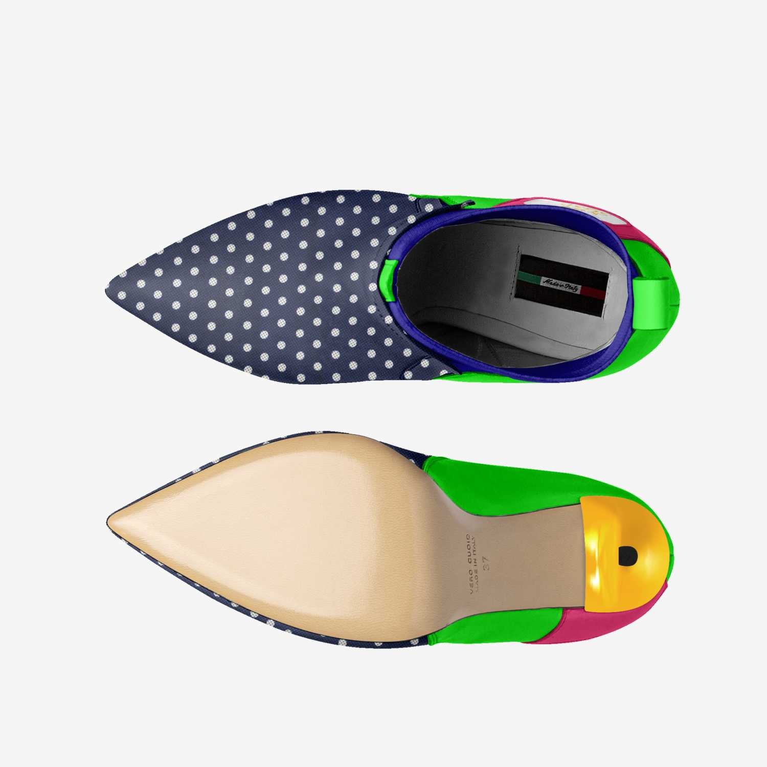SGSP custom made classic skaters SGSP artisan made in Italy shoes by Qwantana Gordon