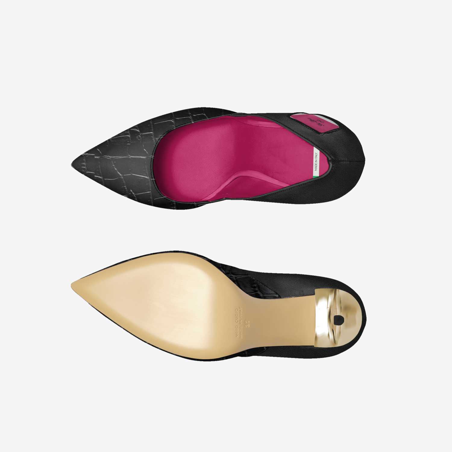 She-Libra custom made classic skaters She-Libra artisan made in Italy shoes by M. S. Bell-carson