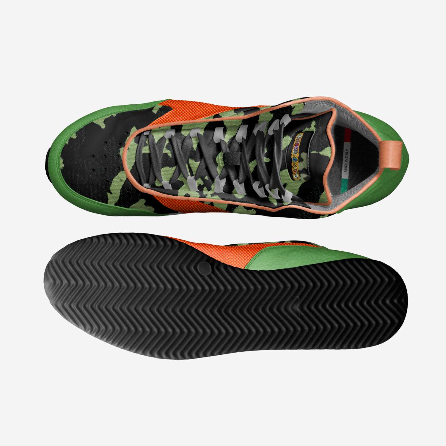 Shrapnels custom made classic skaters Shrapnels artisan made in Italy shoes by Eric Ashford