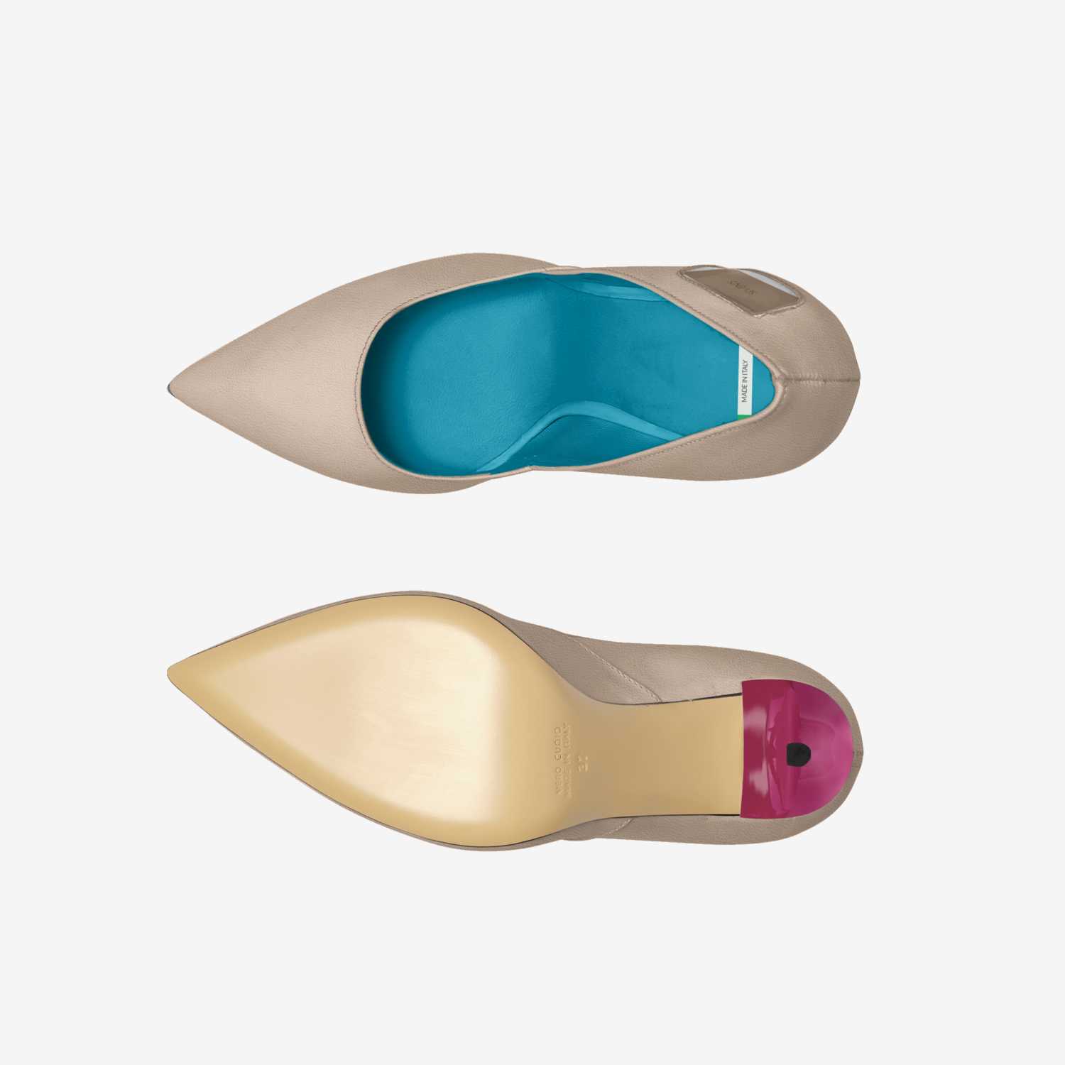 Siobhan custom made classic skaters Siobhan artisan made in Italy shoes by Seven Waters