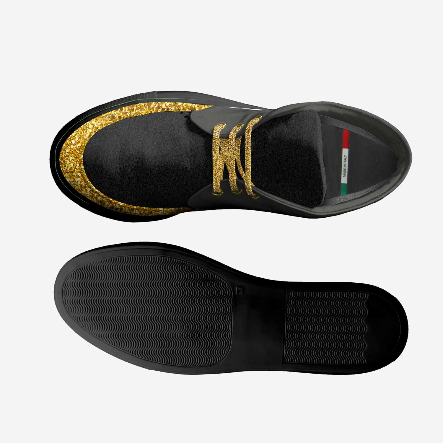 Smiley Face 1 custom made classic skaters Smiley Face 1 artisan made in Italy shoes by Letroy Toussaint