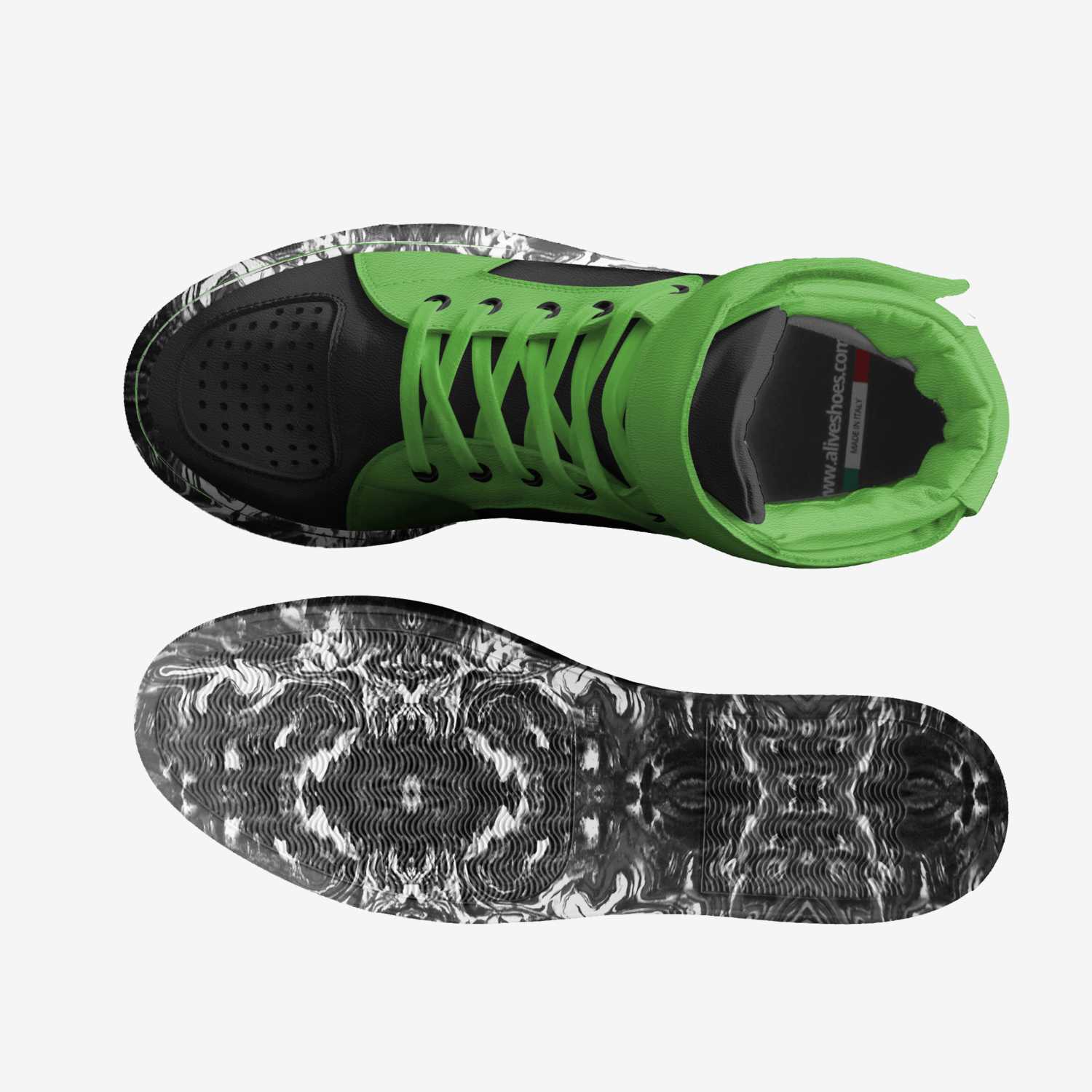 Smoke weed artisan made in Italy shoes by Amanda R. Robertson