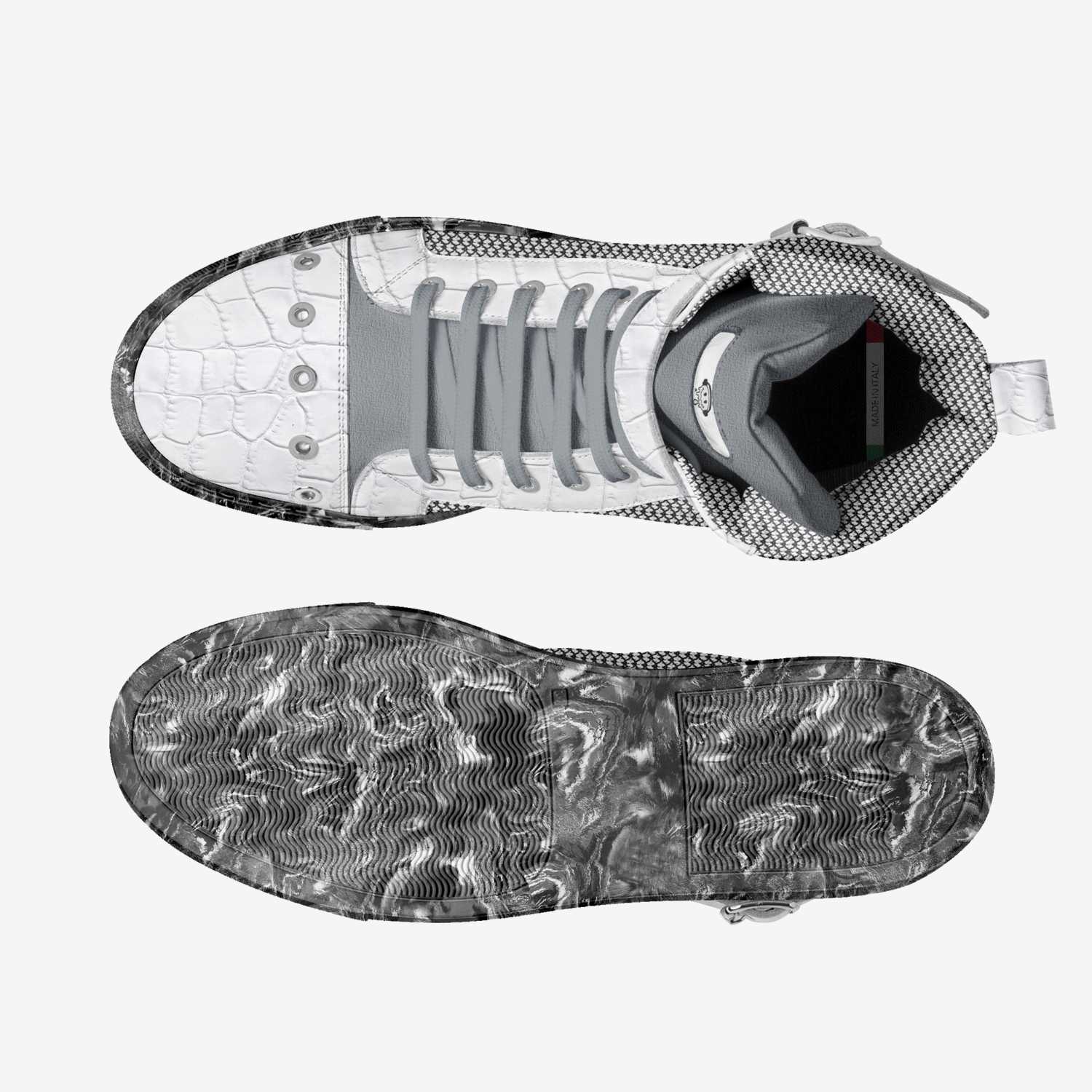 Sol-Glo 1's custom made classic skaters Sol-Glo 1's artisan made in Italy shoes by Anthony Anderson