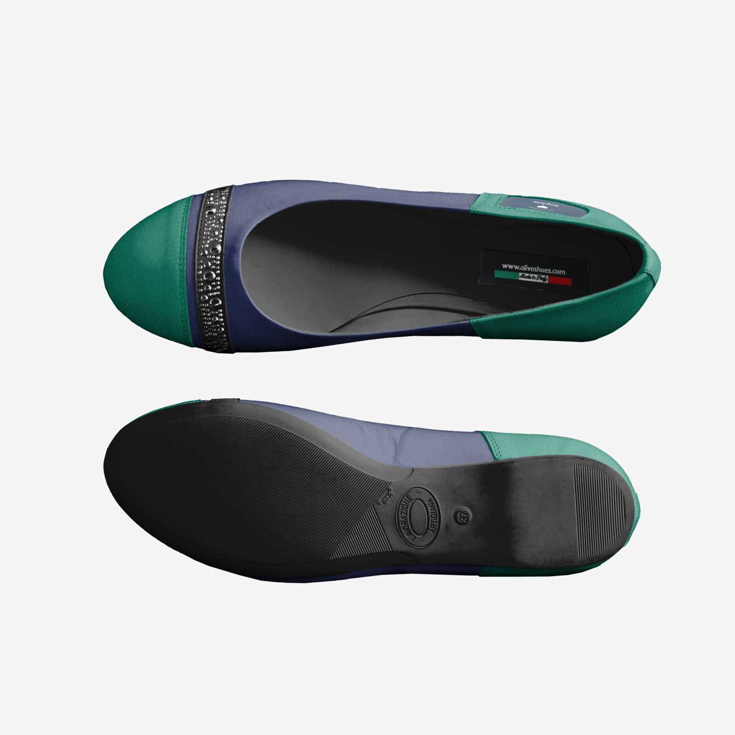 Sophie custom made classic skaters Sophie artisan made in Italy shoes by Sophie Fellows