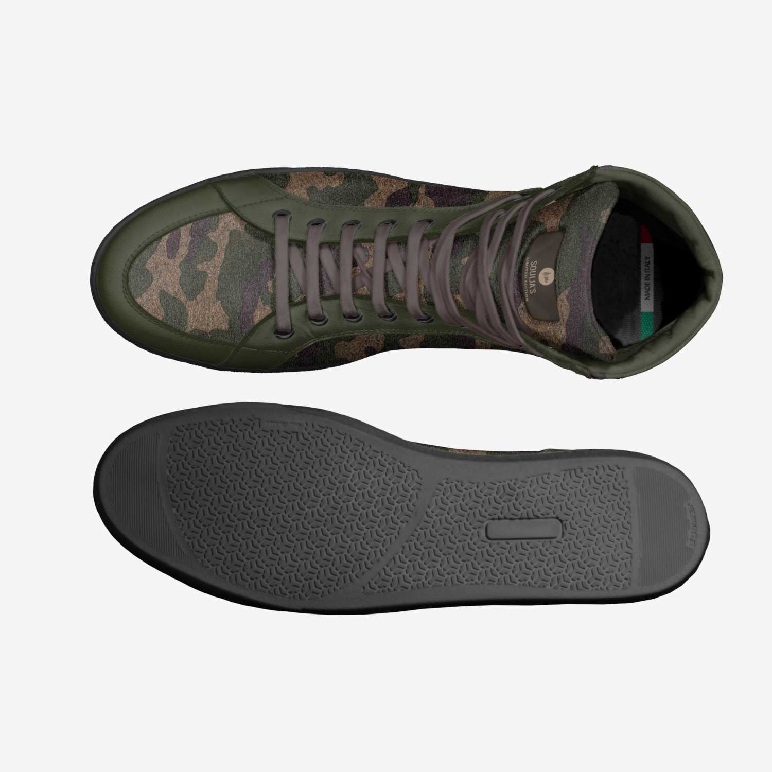 Soulja's custom made classic skaters Soulja's artisan made in Italy shoes by Brian Washington