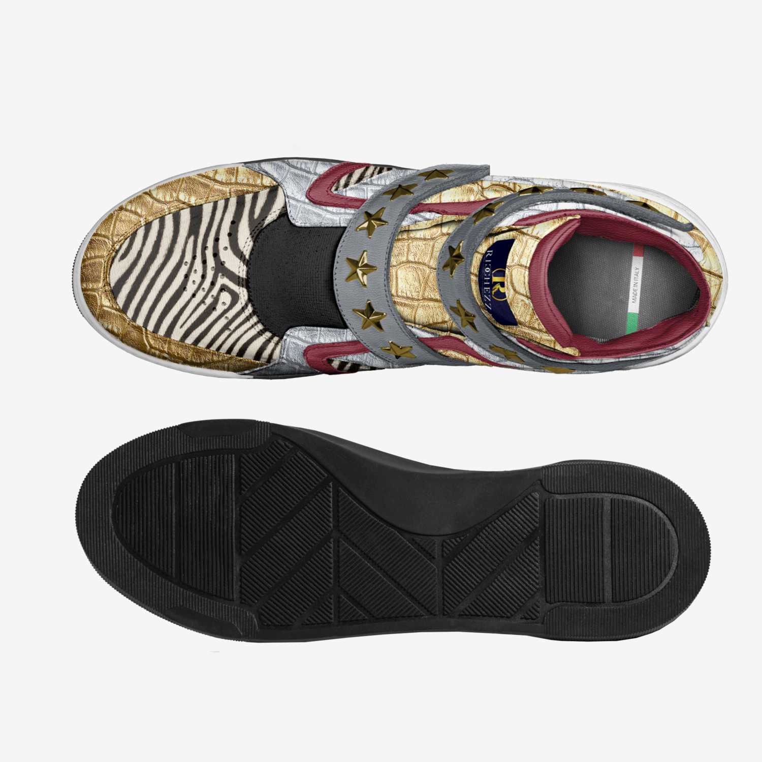 Street Boss artisan made in Italy shoes by Ricchezza Custom Footwear Designer Co.