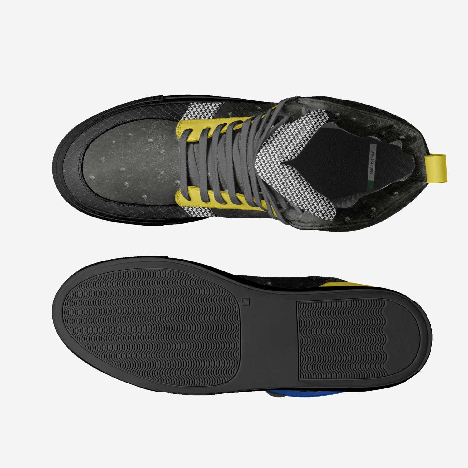 Swag McFly NAE ™️ custom made classic skaters Swag McFly NAE ™️ artisan made in Italy shoes by Rechard R Newman