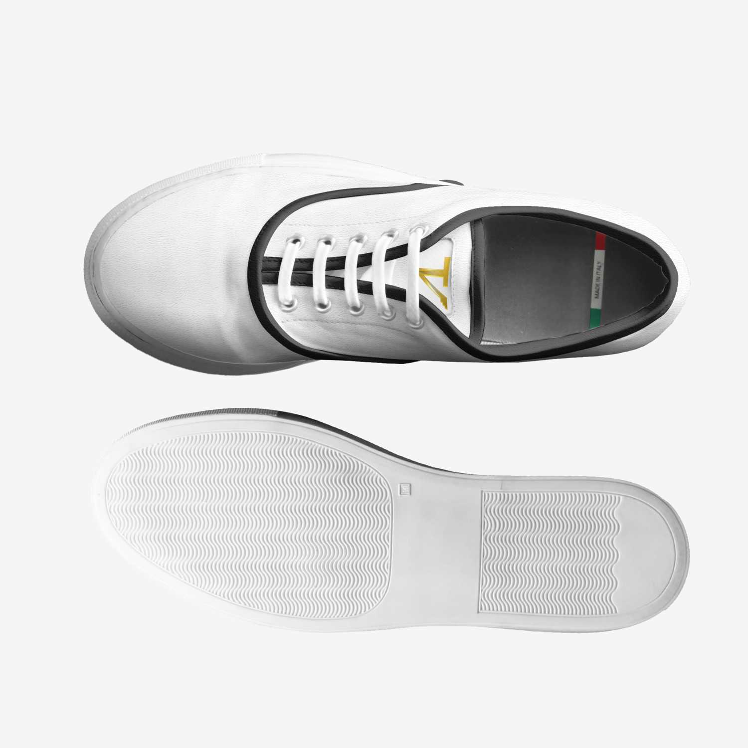 Te Veo Boardwalk custom made classic skaters Te Veo Boardwalk artisan made in Italy shoes by Lamont Sanders