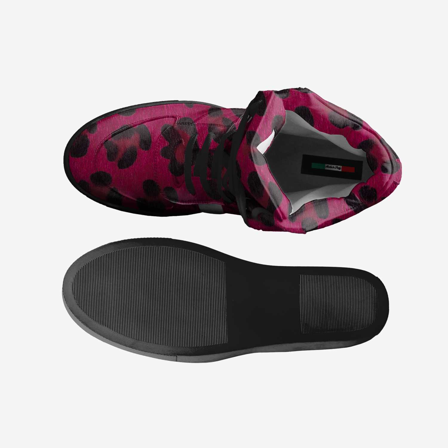 Tha Plug custom made classic skaters Tha Plug artisan made in Italy shoes by Nakesha Caldwell
