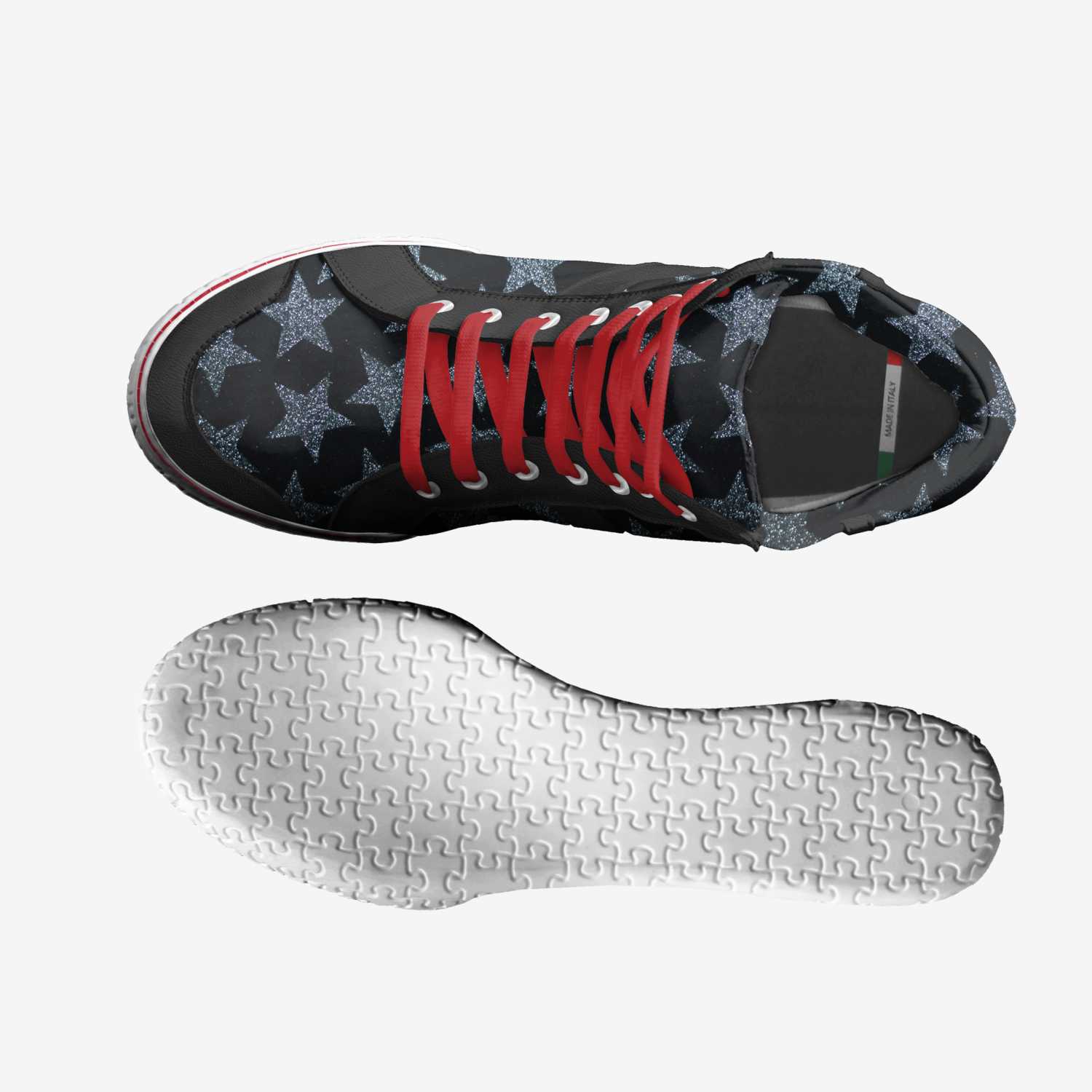 The Circus Freak custom made classic skaters The Circus Freak artisan made in Italy shoes by Reyie Delgado