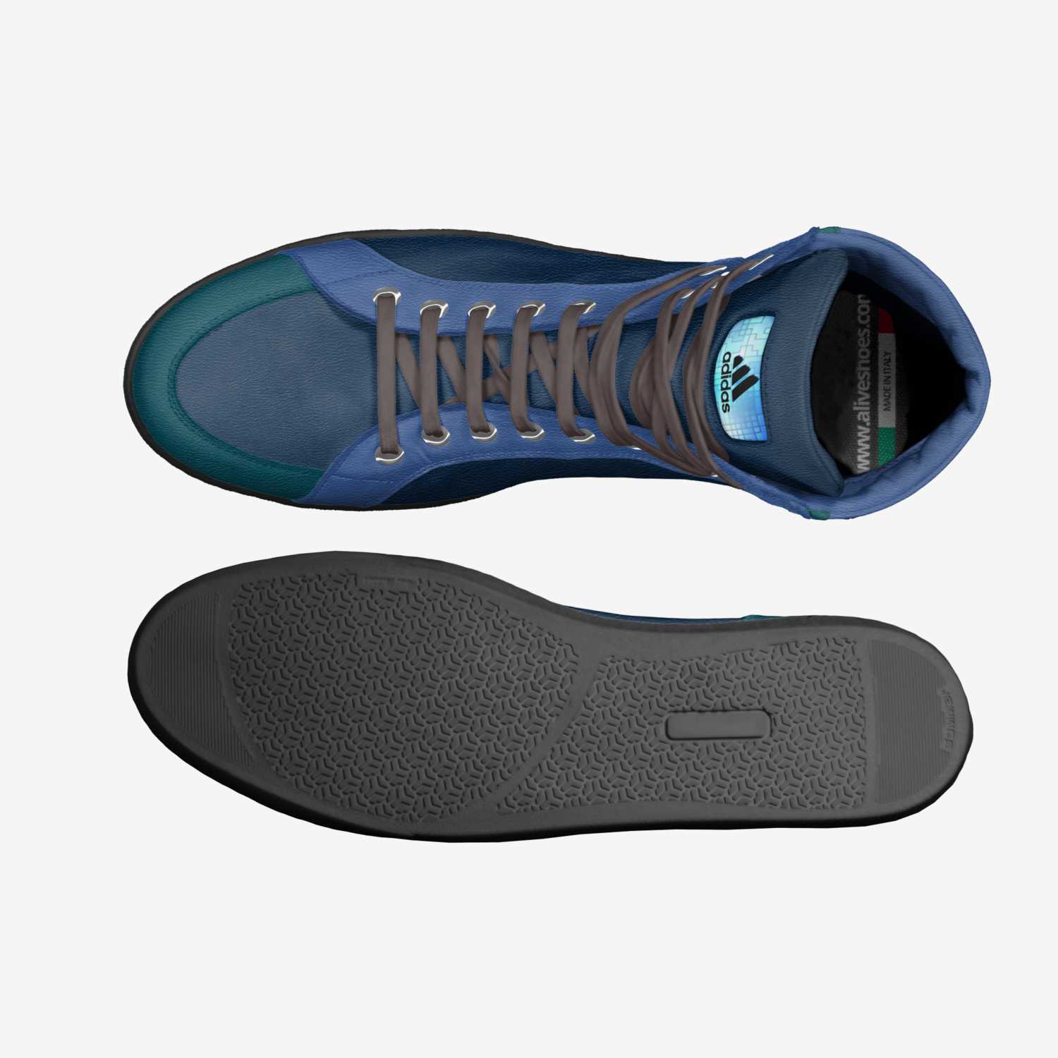 The good blue shoe artisan made in Italy shoes by Brody Jones