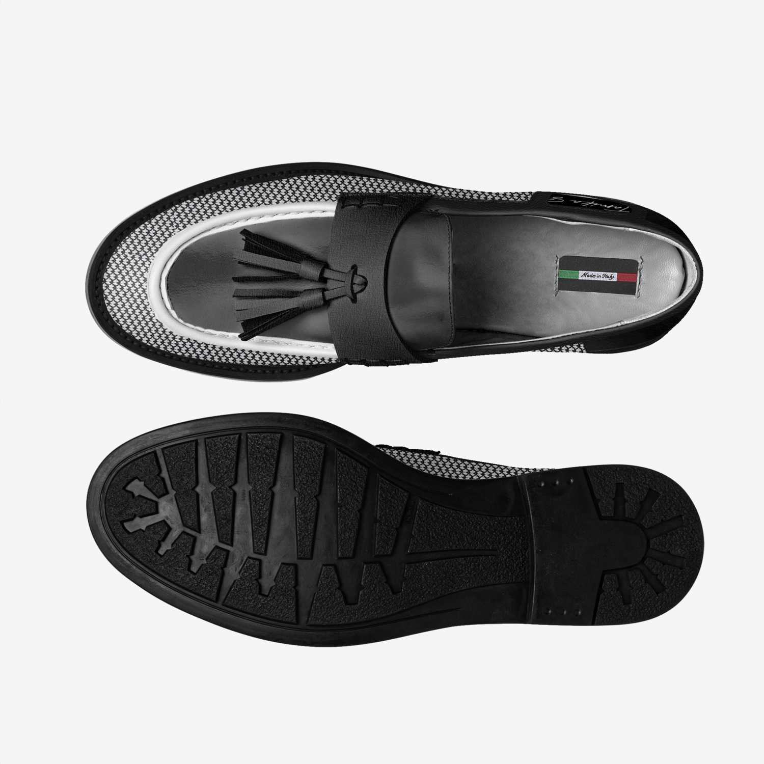 The Upbeat custom made classic skaters The Upbeat artisan made in Italy shoes by Tamika S